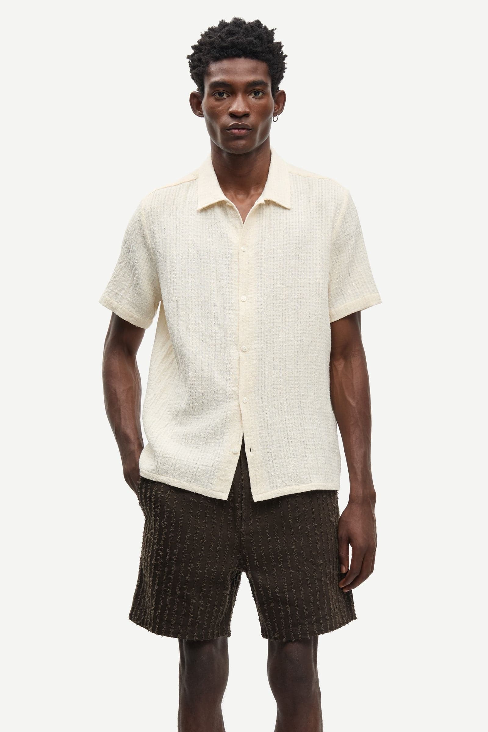 Saavan JX shirt 16066 Clear Cream