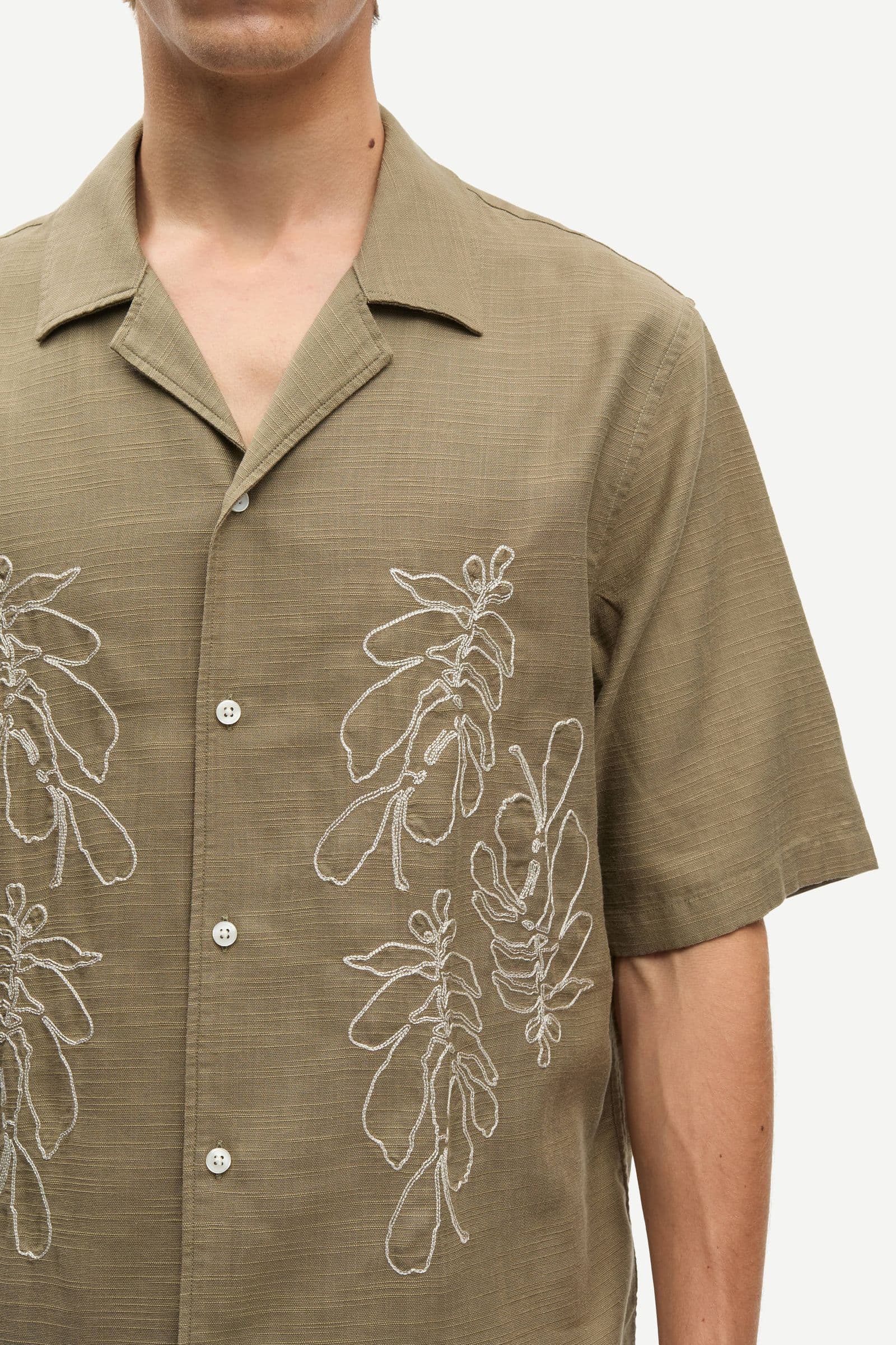 Saoscar AX shirt 16073 Dusky Green