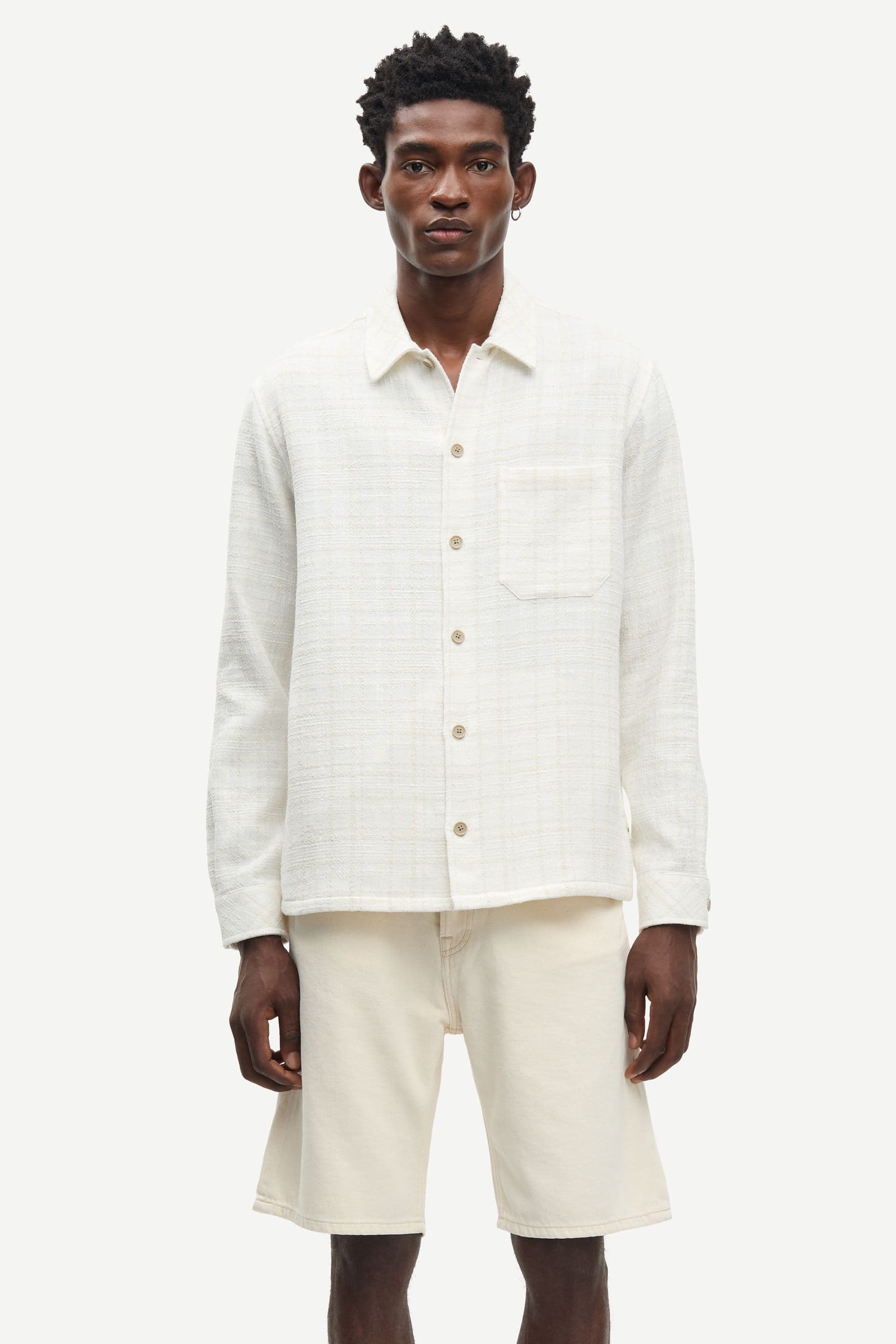 Sadamon GC overshirt 16079 Silver Birch Ch.