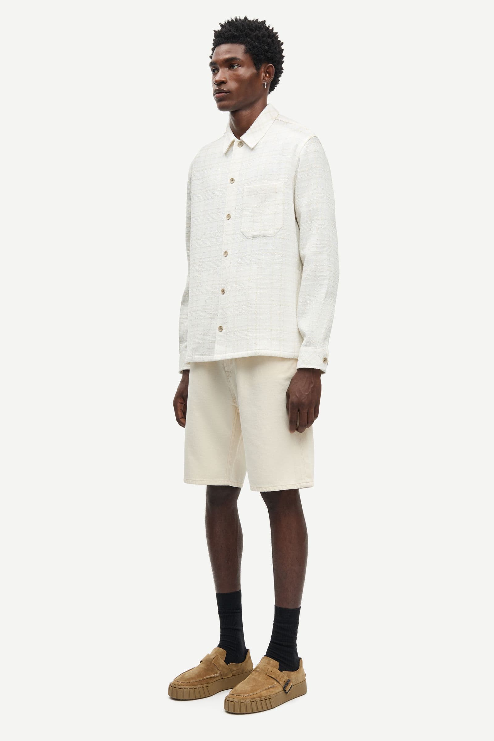 Sadamon GC overshirt 16079 Silver Birch Ch.