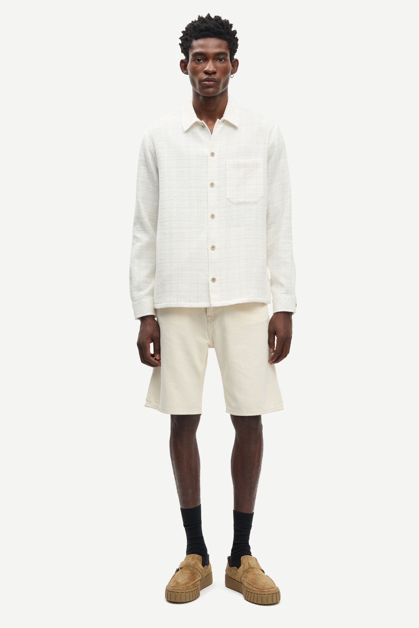 Sadamon GC overshirt 16079 Silver Birch Ch.