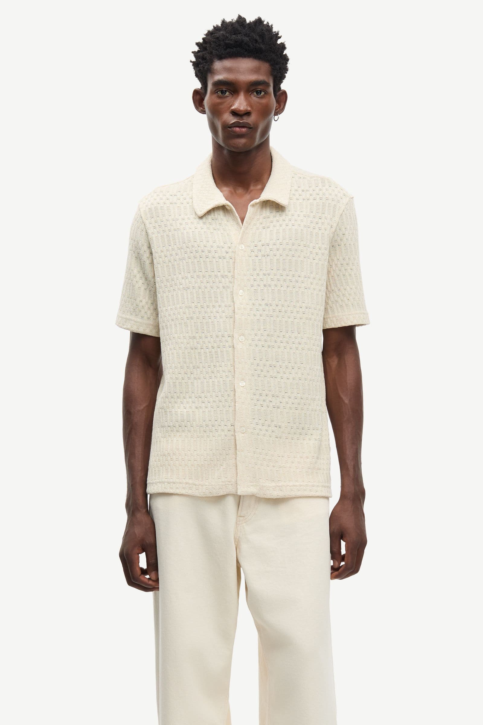 Sakvist shirt 16095 Silver Birch