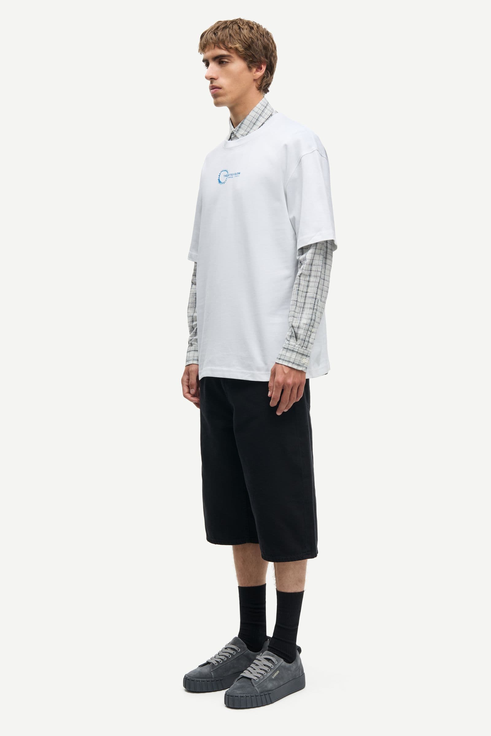 Sasteven t-shirt 11725 Blue Spiral