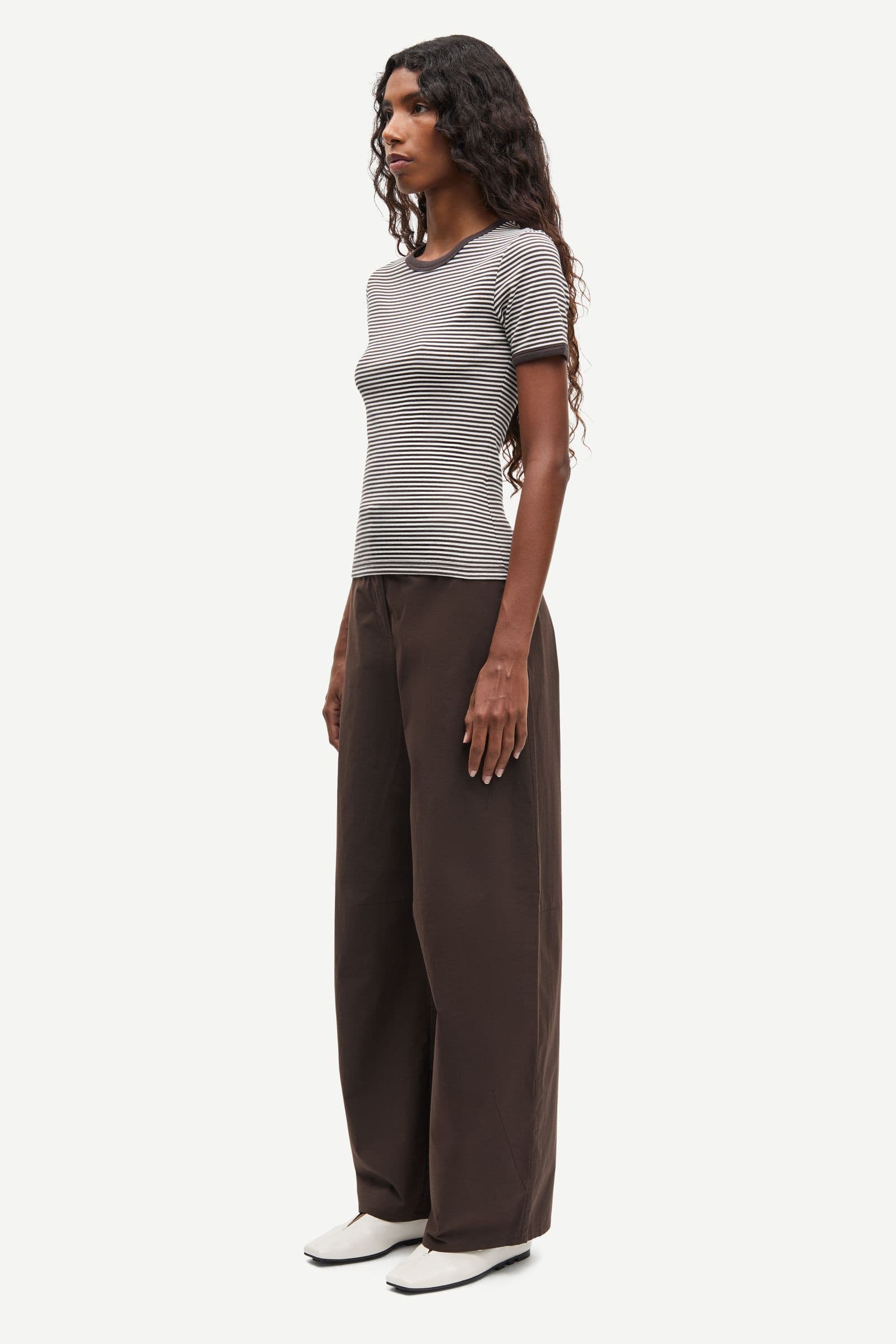 Saroko trousers 16046 Mulch