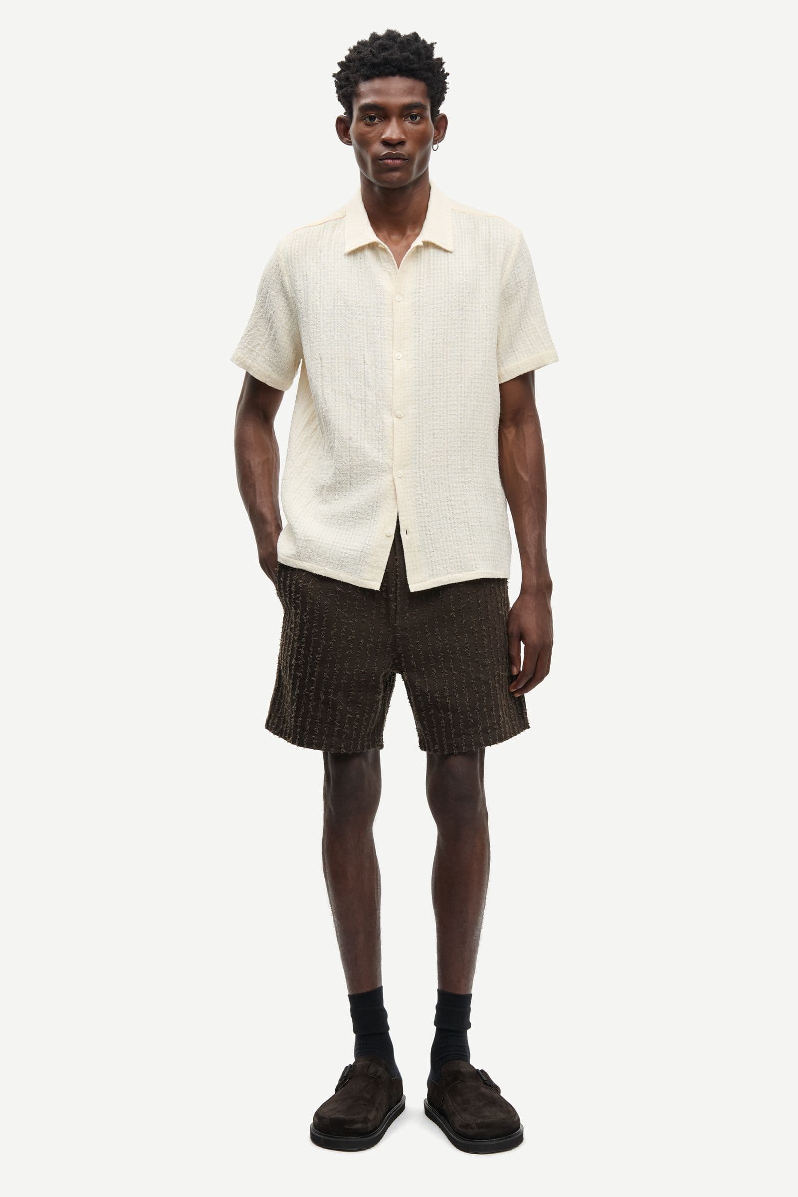 Sajabari fly shorts 16071 Turkish Coffee