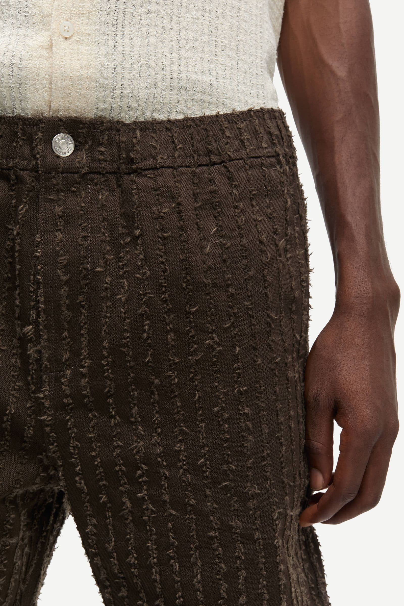 Sajabari fly shorts 16071 Turkish Coffee