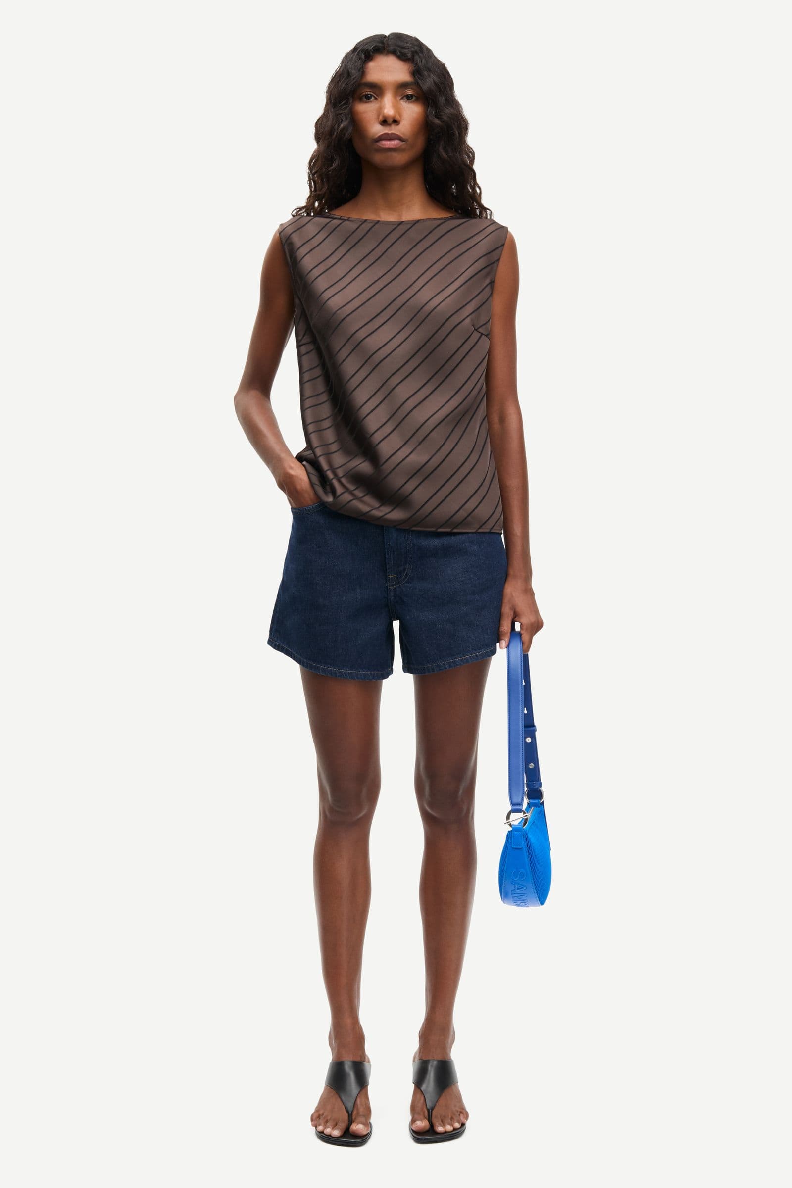 Samaggie shorts 16014 Soft denim