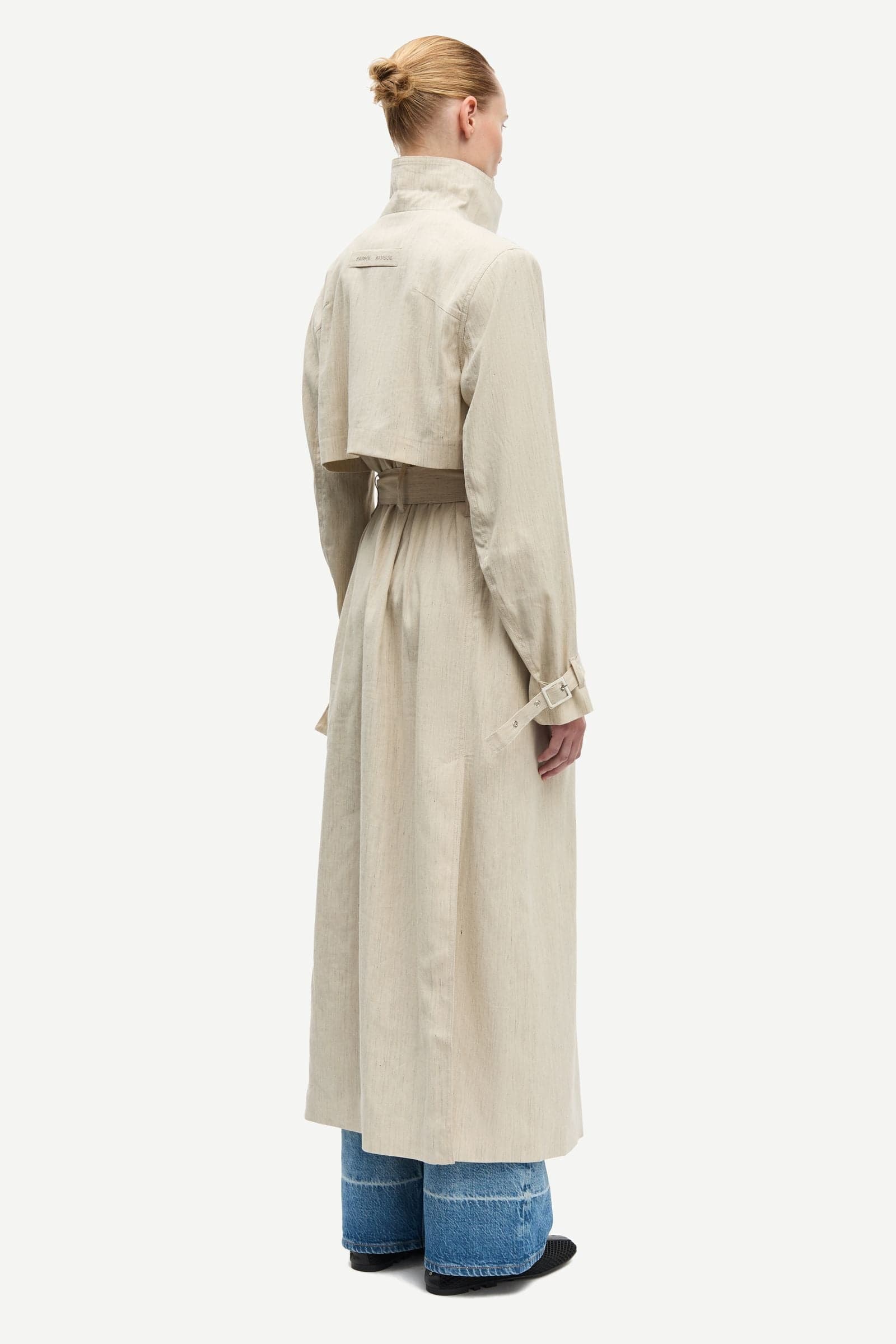 Sabianca coat 16050 Natural Mel.