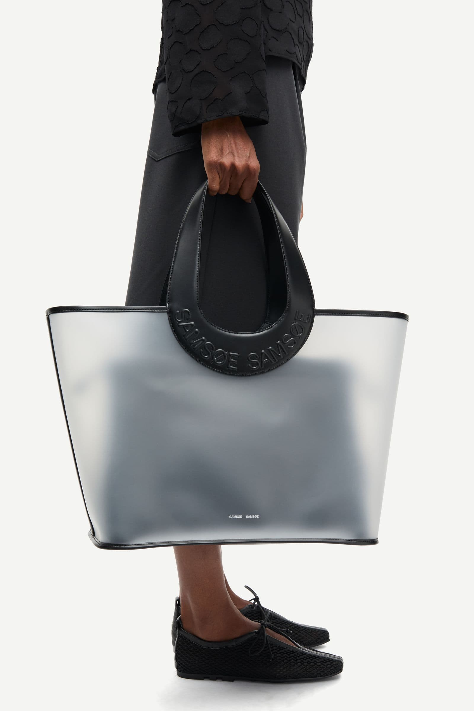 Saberta beach bag 16027 Transparent