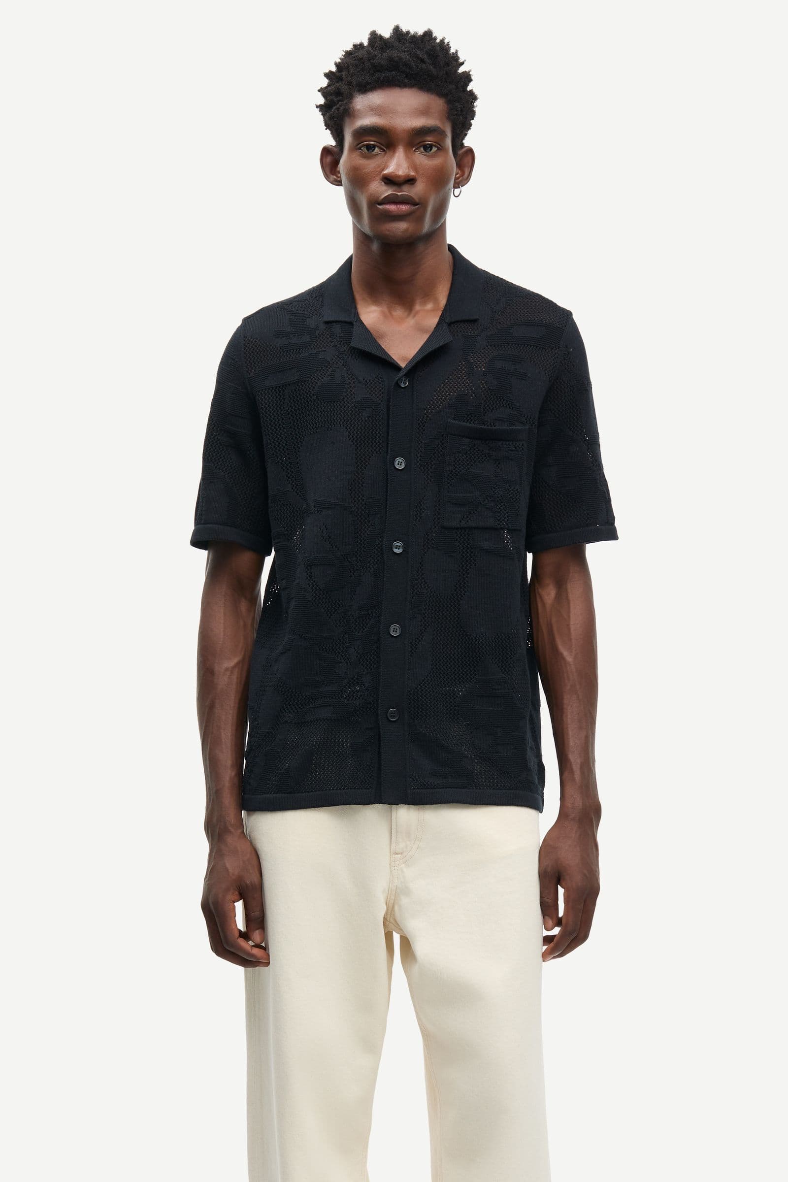 Saconald Shirt 15529 Black