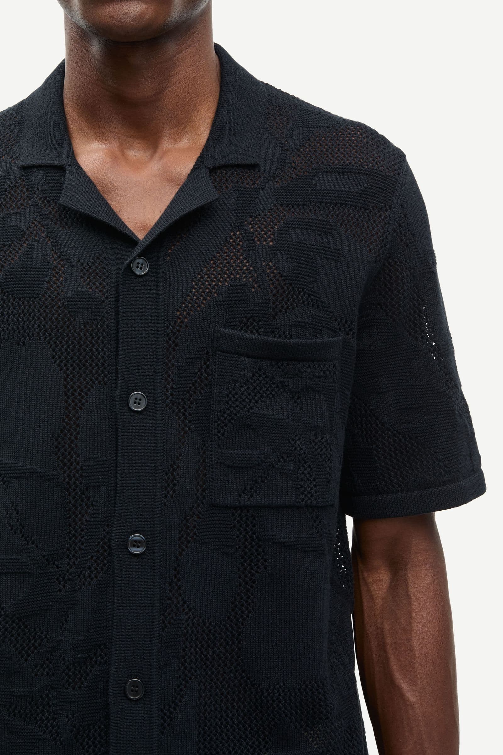 Saconald Shirt 15529 Black