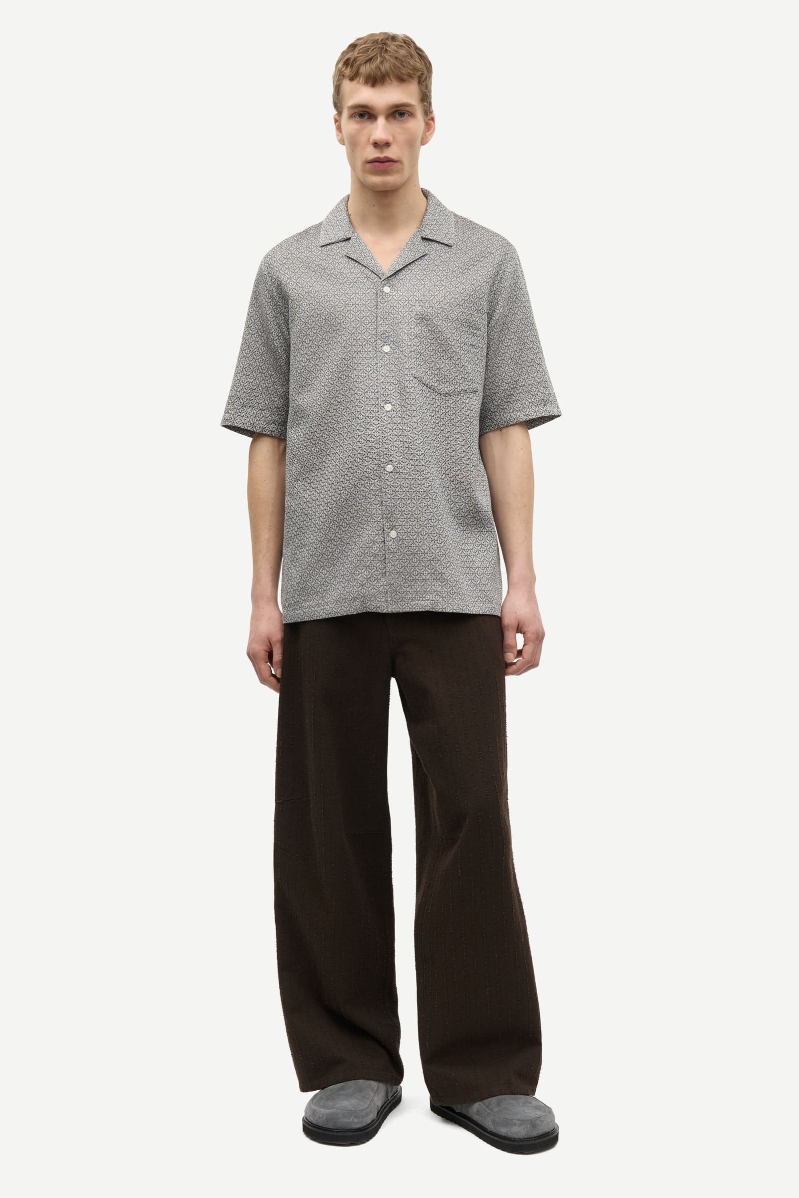 Saoscar AP shirt 16125 Brown Tile