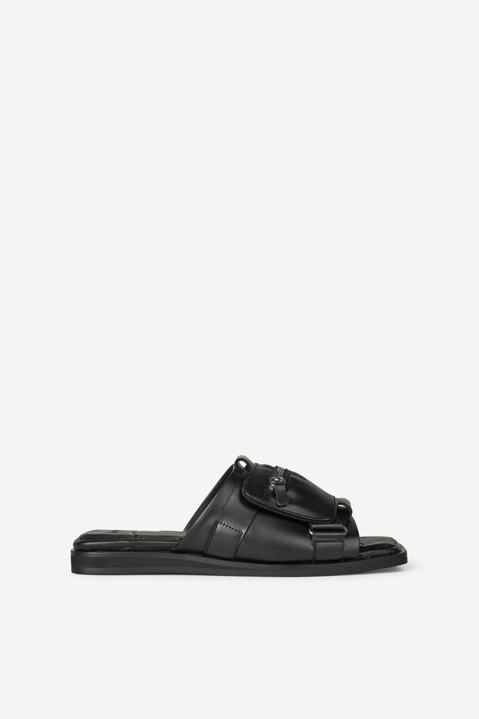 Sahannah belted sandals 16109 Black