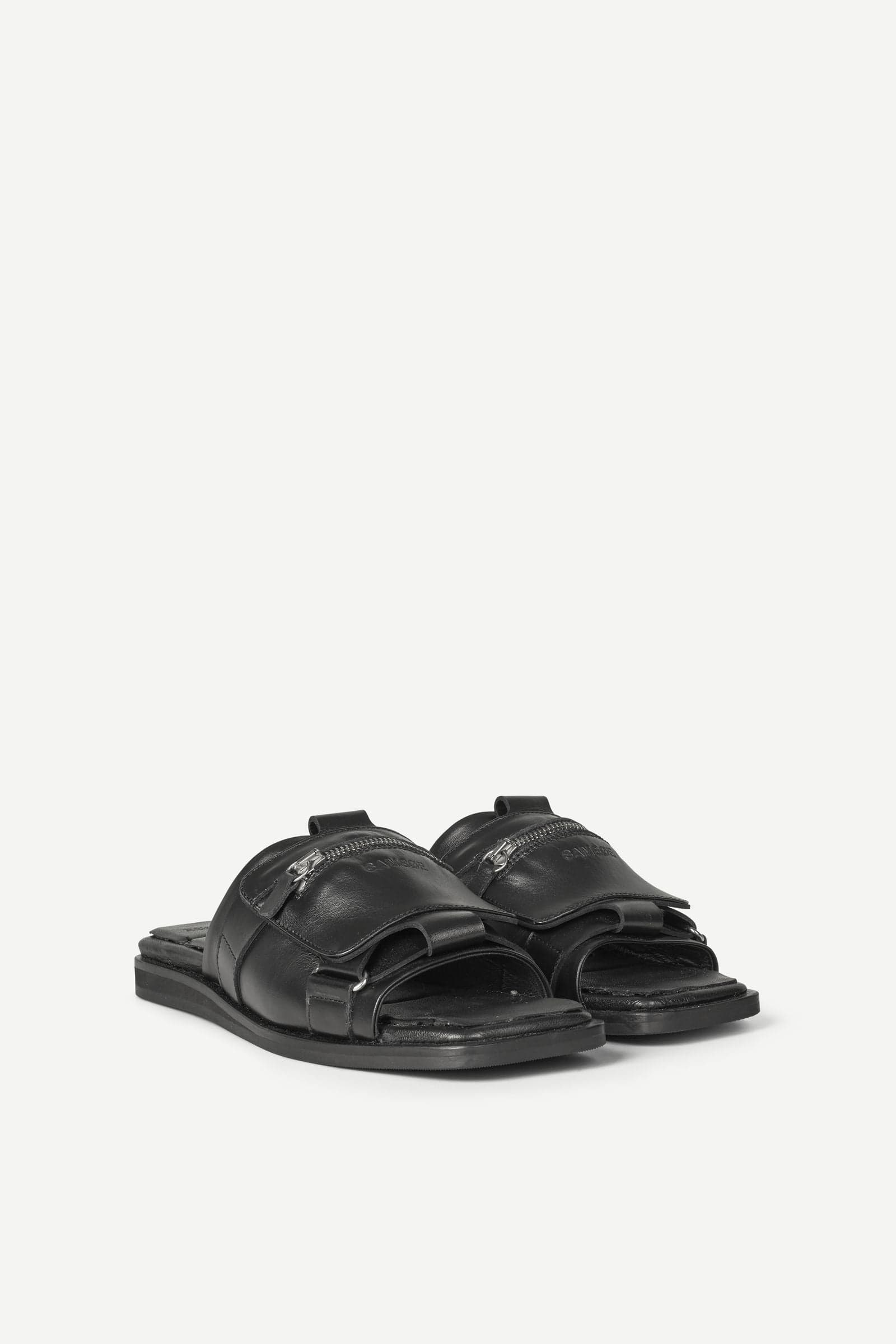 Sahannah belted sandals 16109 Black