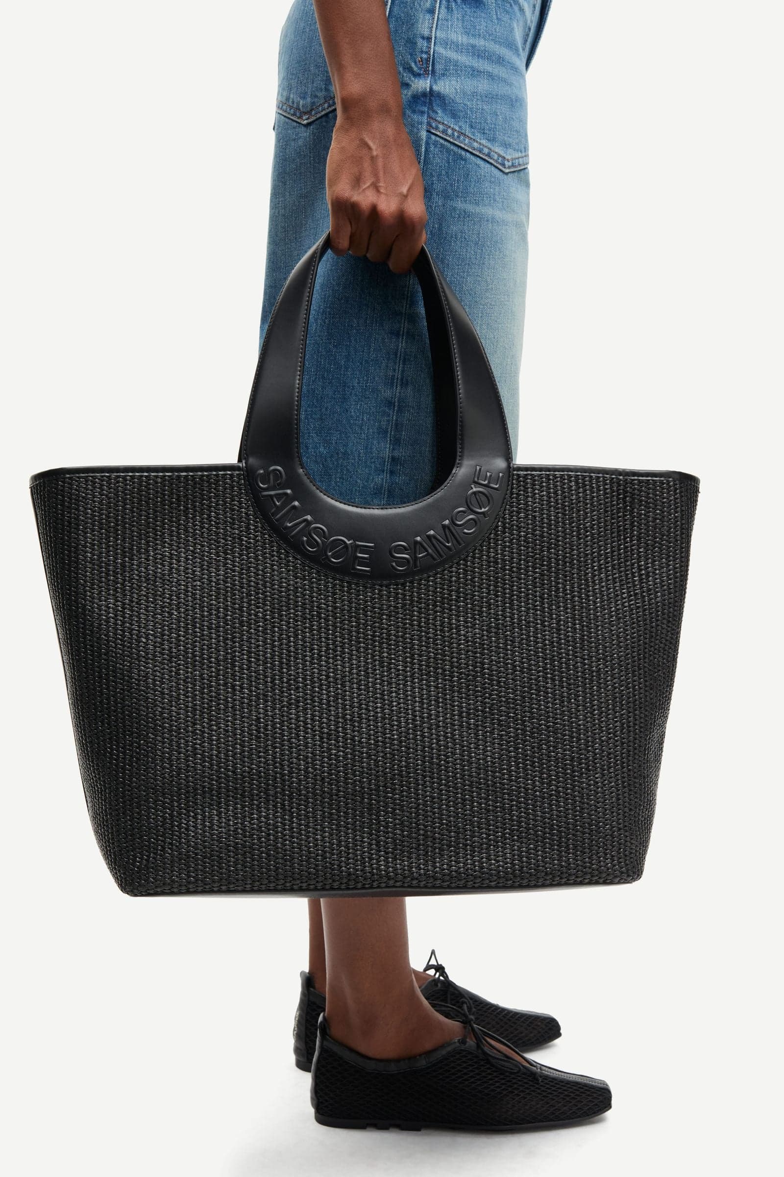 Saberta beach bag 16029 Black