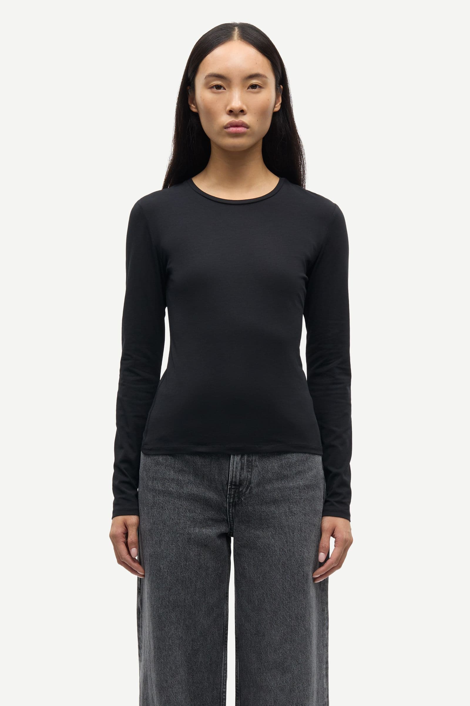 Saesme LS t-shirt 16122 Black