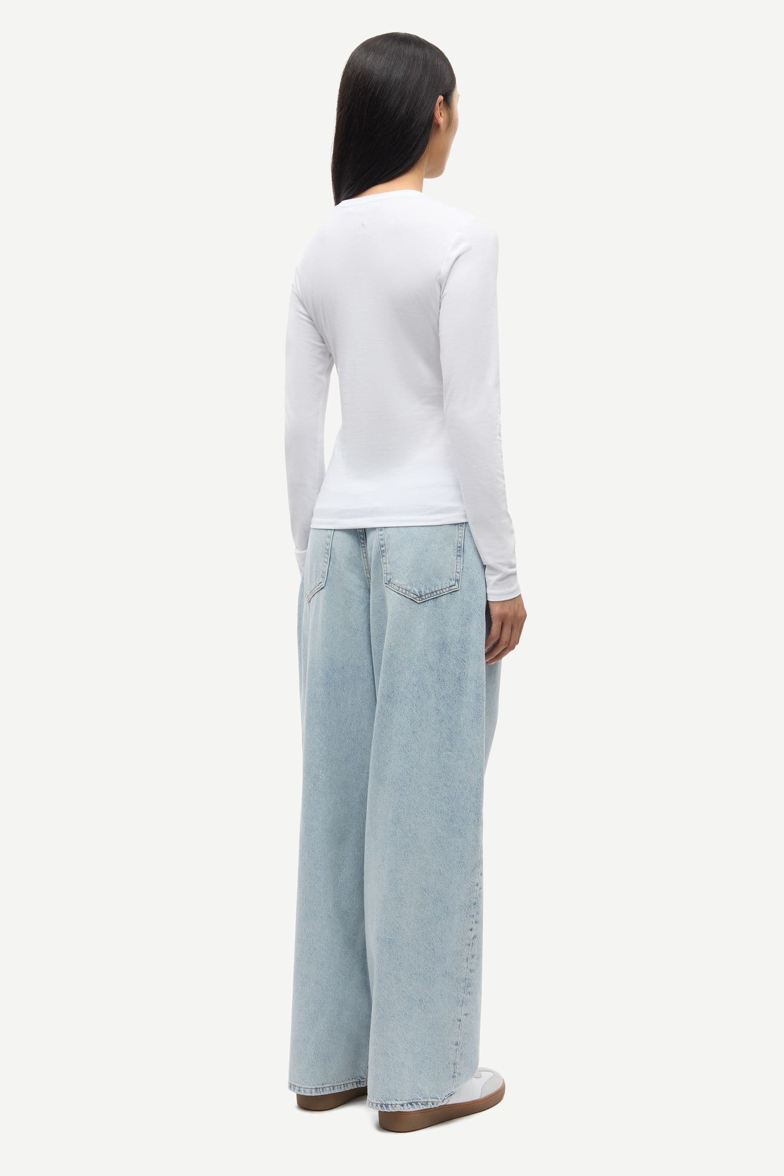 Saesme LS t-shirt 16122 White