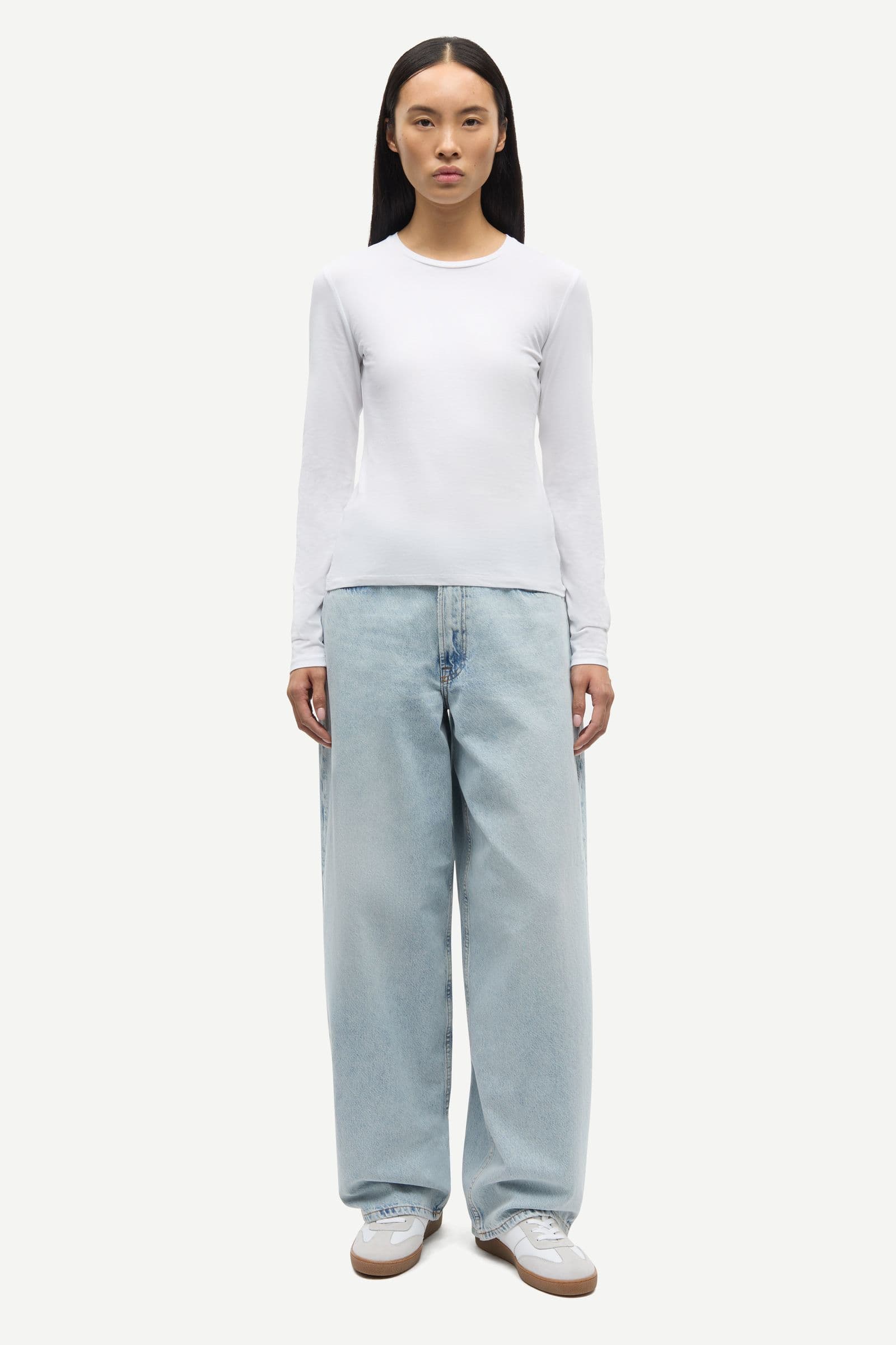 Saesme LS t-shirt 16122 White