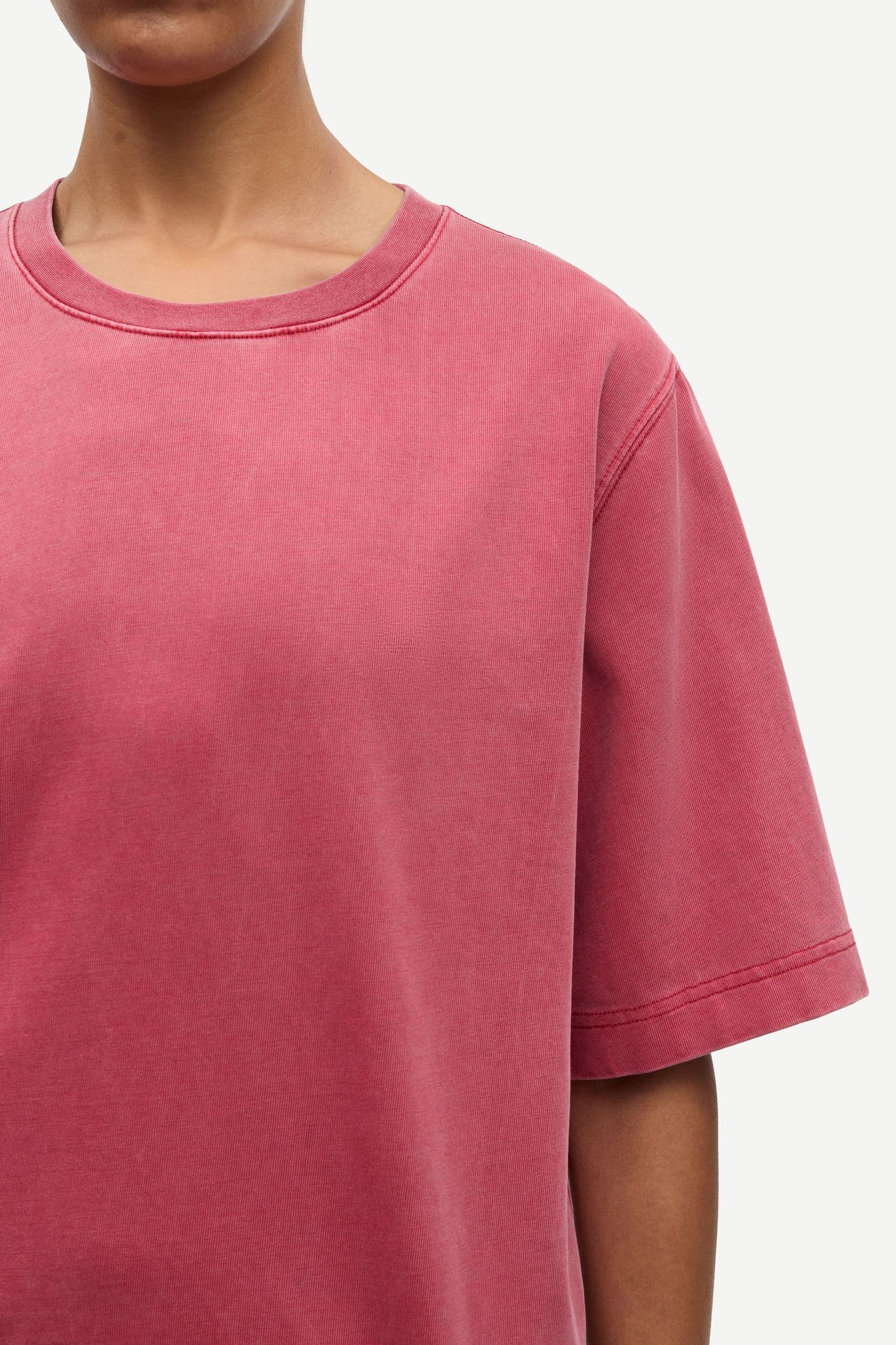 Saabby t-shirt 11725 Tomato Red Pigment