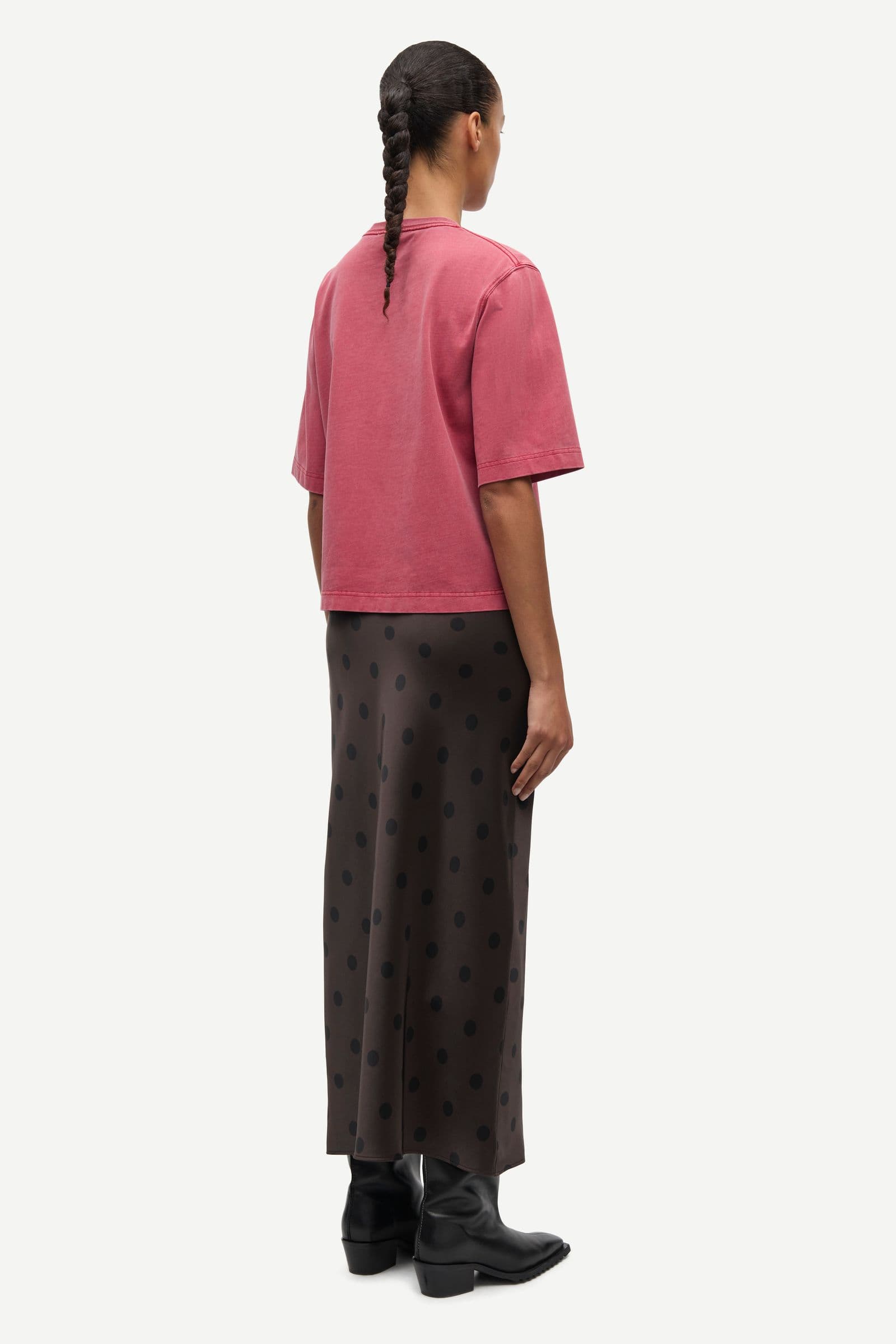 Saabby t-shirt 11725 Tomato Red Pigment