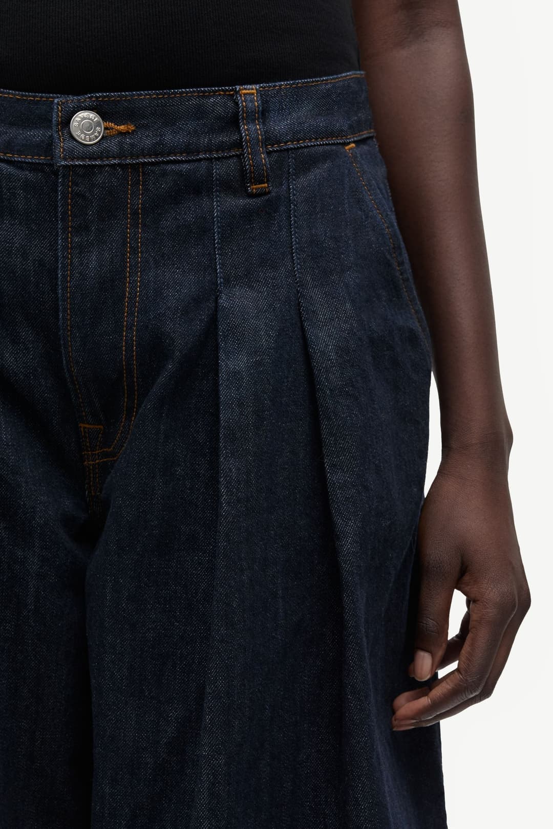 Saharper w pleat jeans 16141 Ink | Samsøe Samsøe®