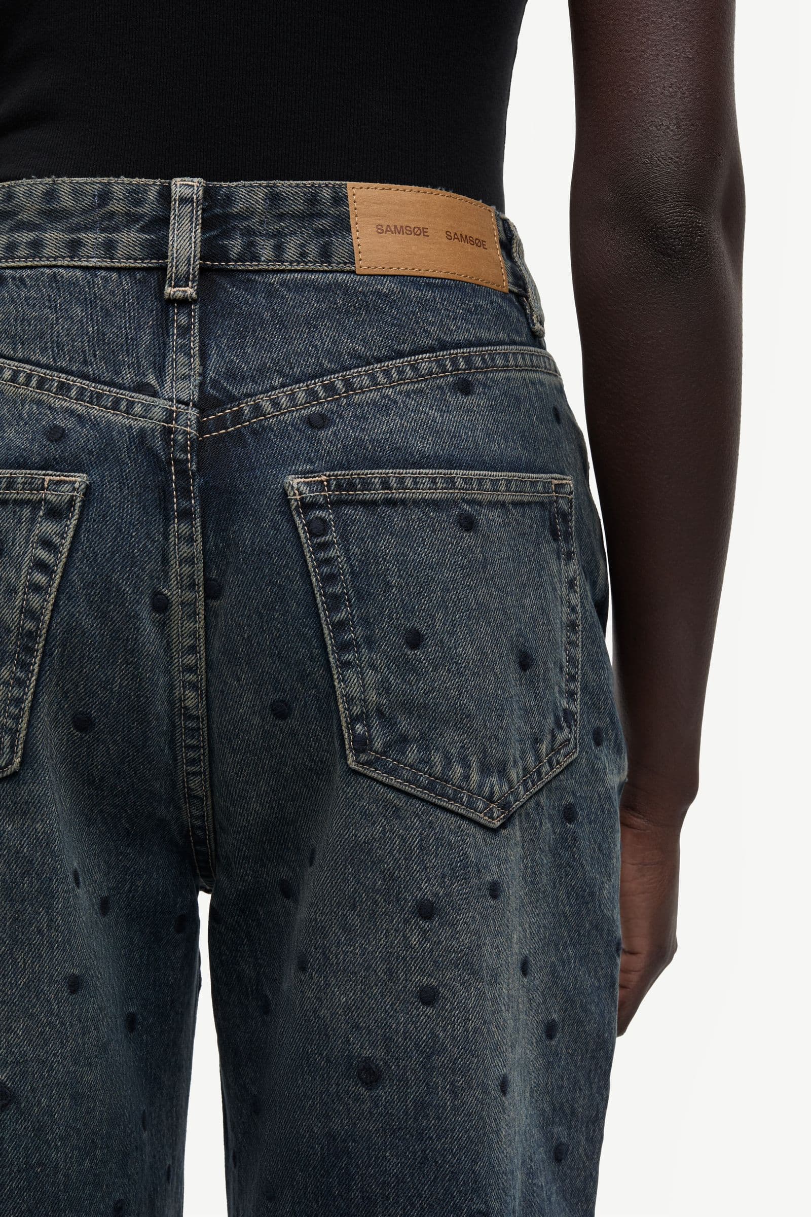 Sashelly jeans deco 16140 Mud wash