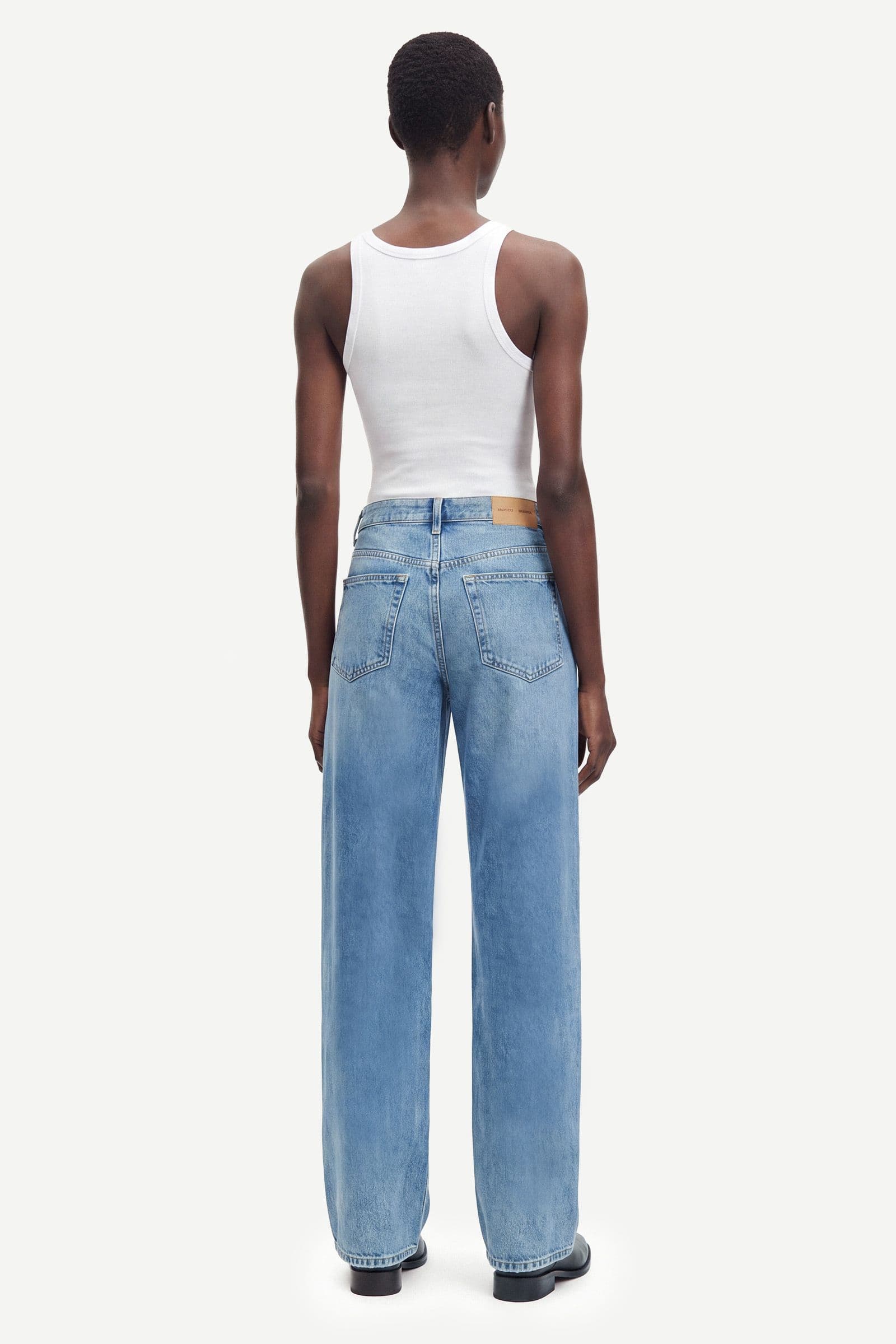 Sashelly jeans pleat 16138 Retro wash