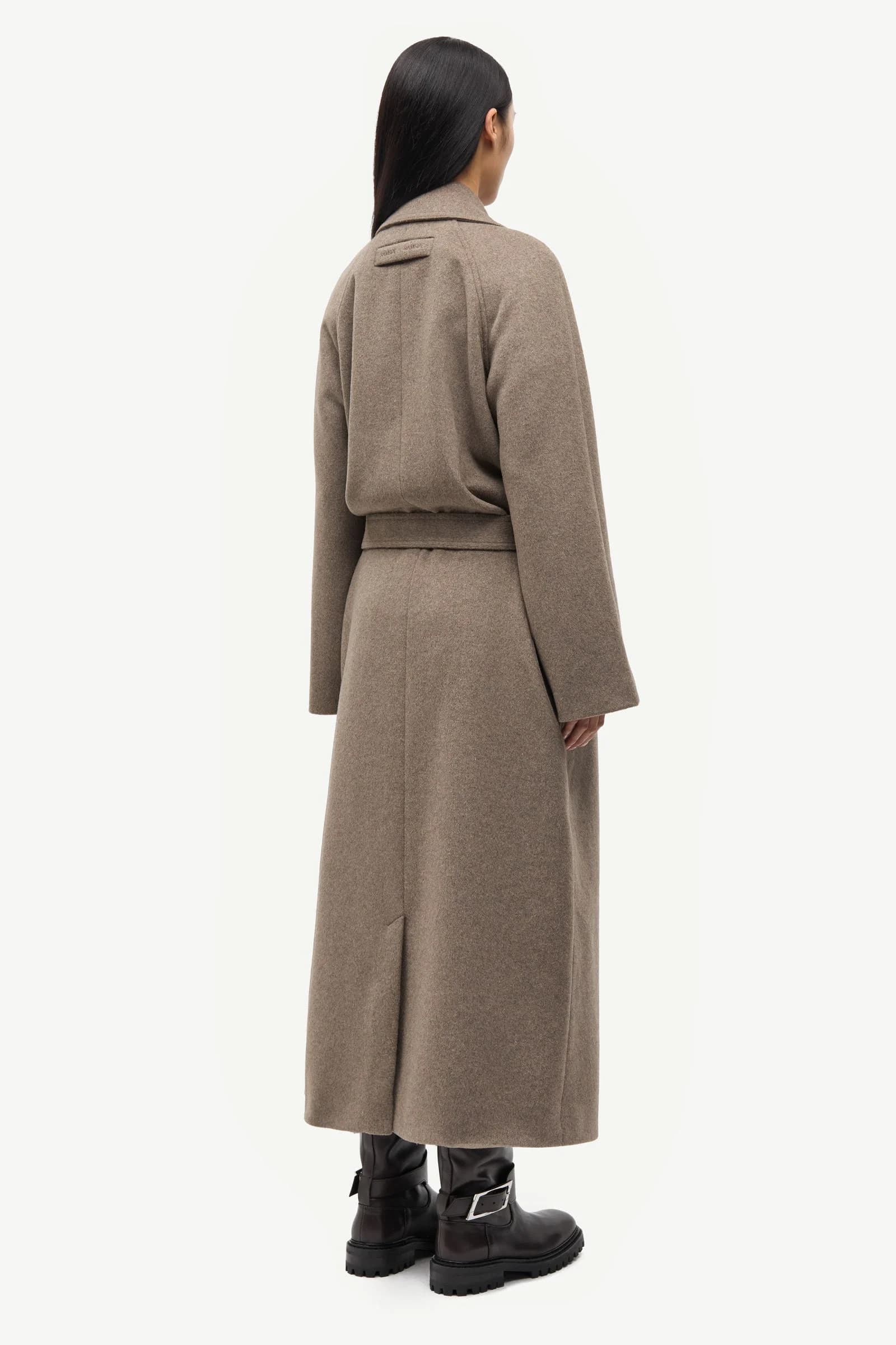 Sahannen coat 15772 Lead Gray Mel.