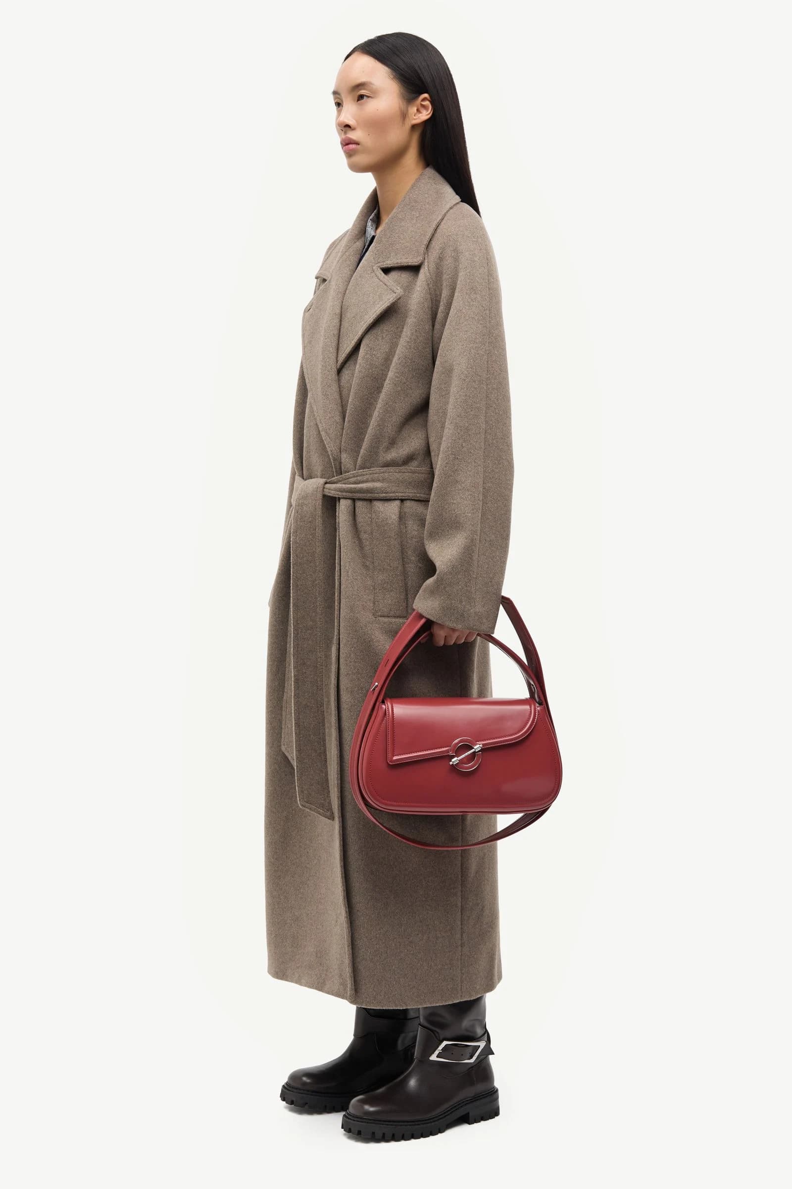 Sahannen coat 15772 Lead Gray Mel.