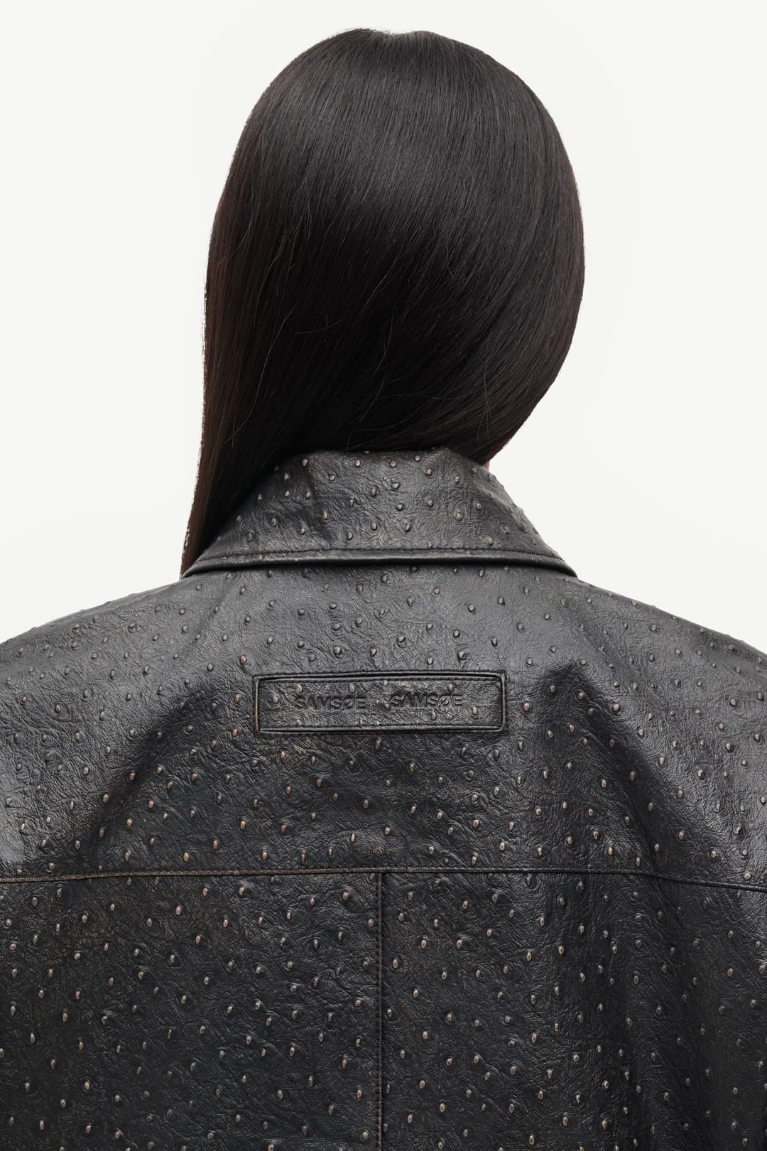 Satise leather jacket 16175 Mulch | Samsøe Samsøe®