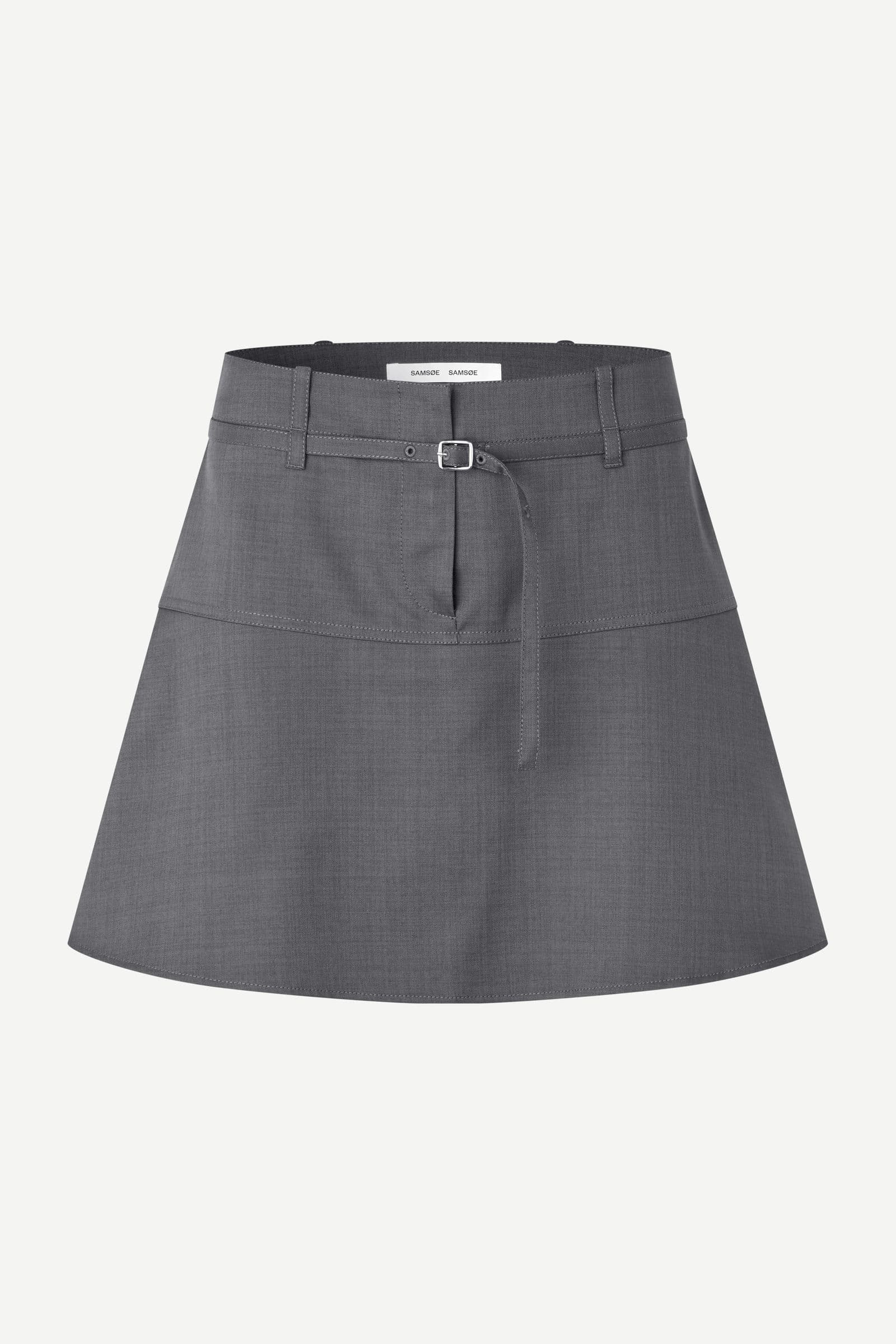 Sarumba skirt 16178 Dark grey mel.