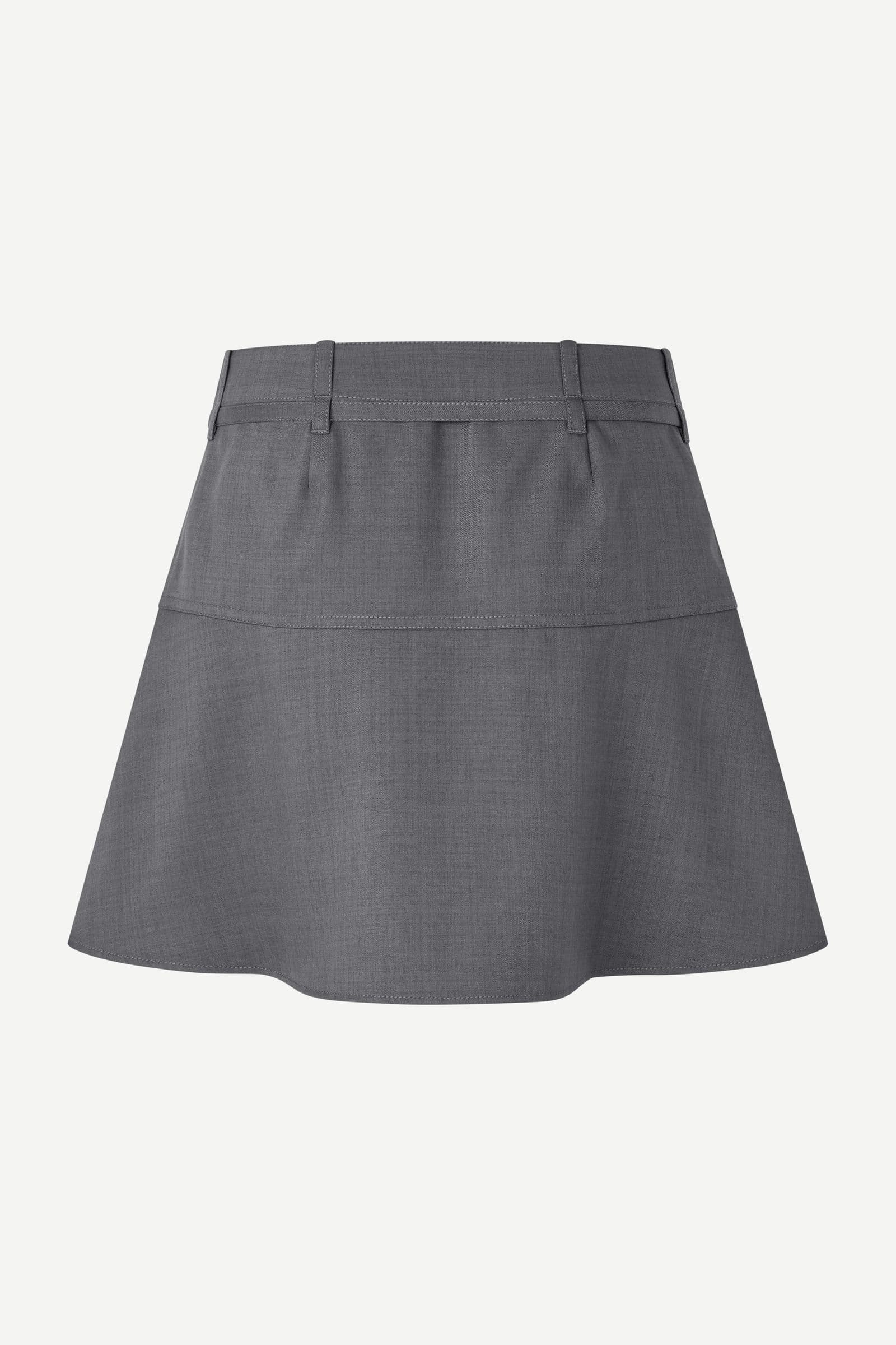 Sarumba skirt 16178 Dark grey mel.