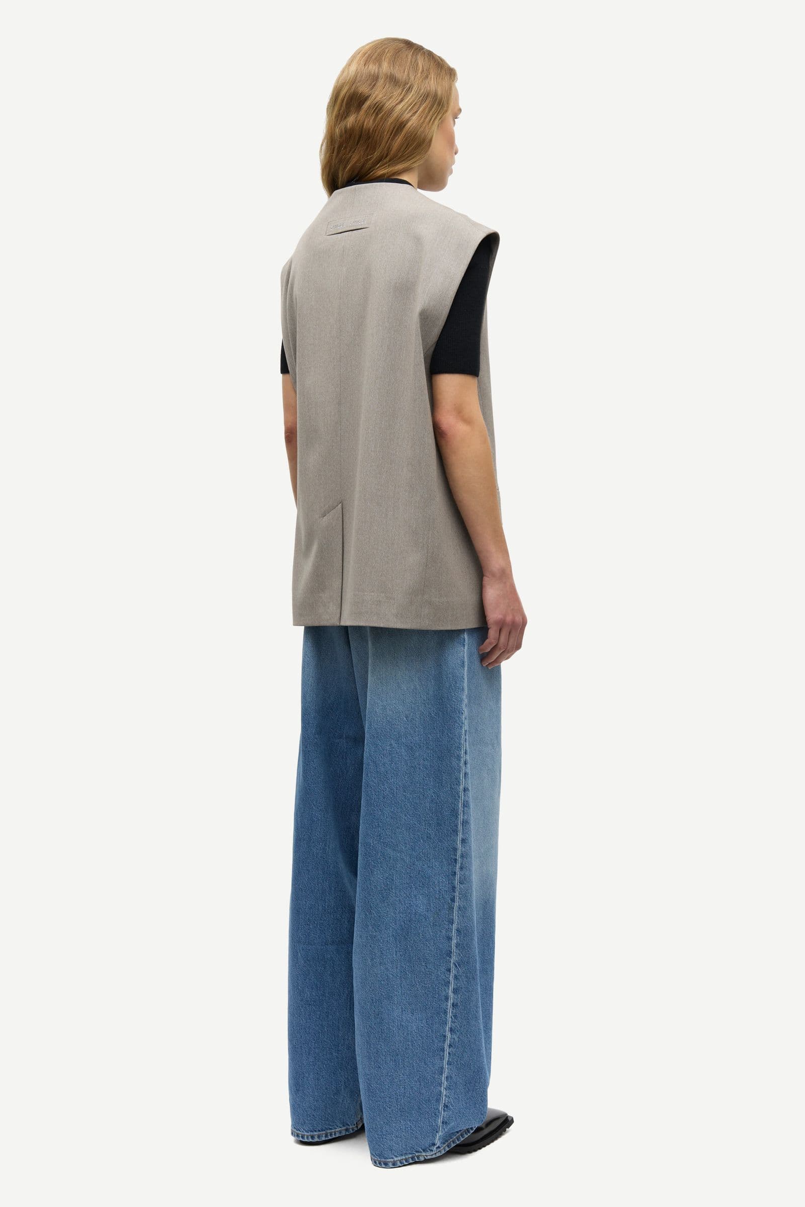 Sahavy vest 15496 Lead Gray Mel.