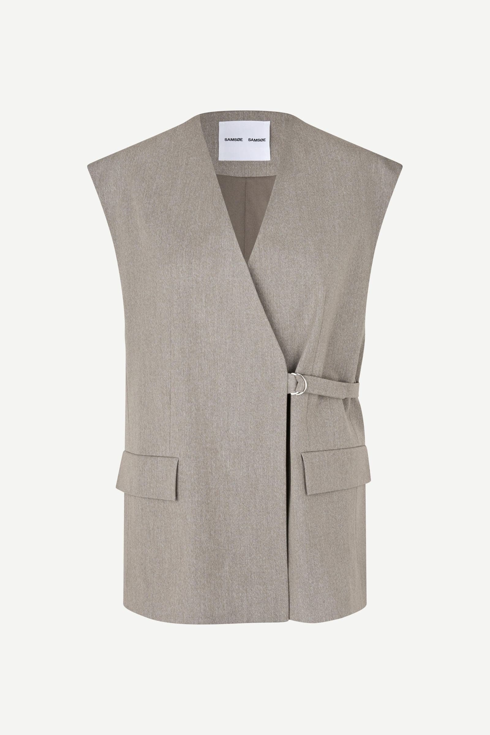 Sahavy vest 15496 Lead Gray Mel.