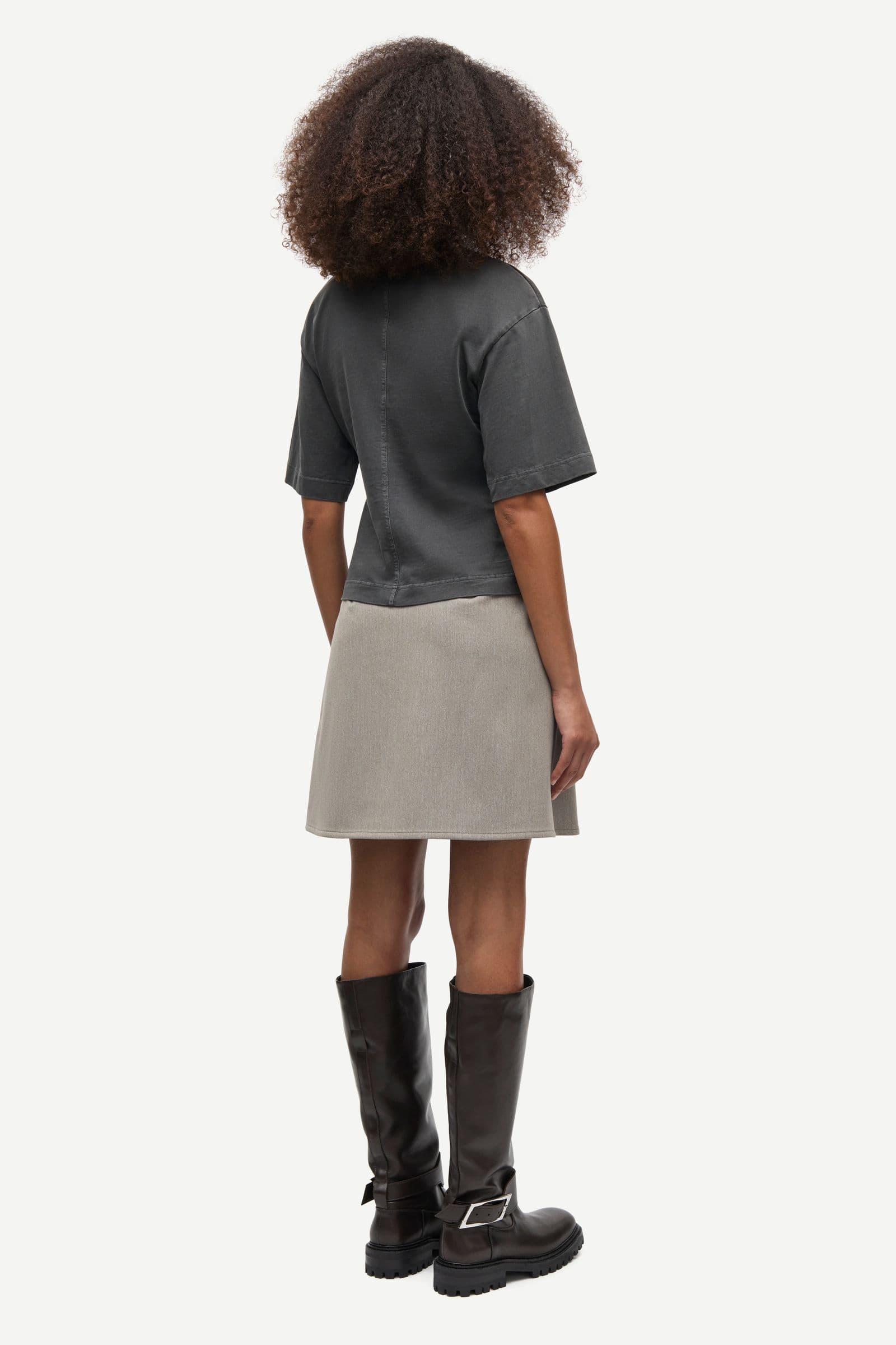 Saheaven skirt 15496 Lead Gray Mel.