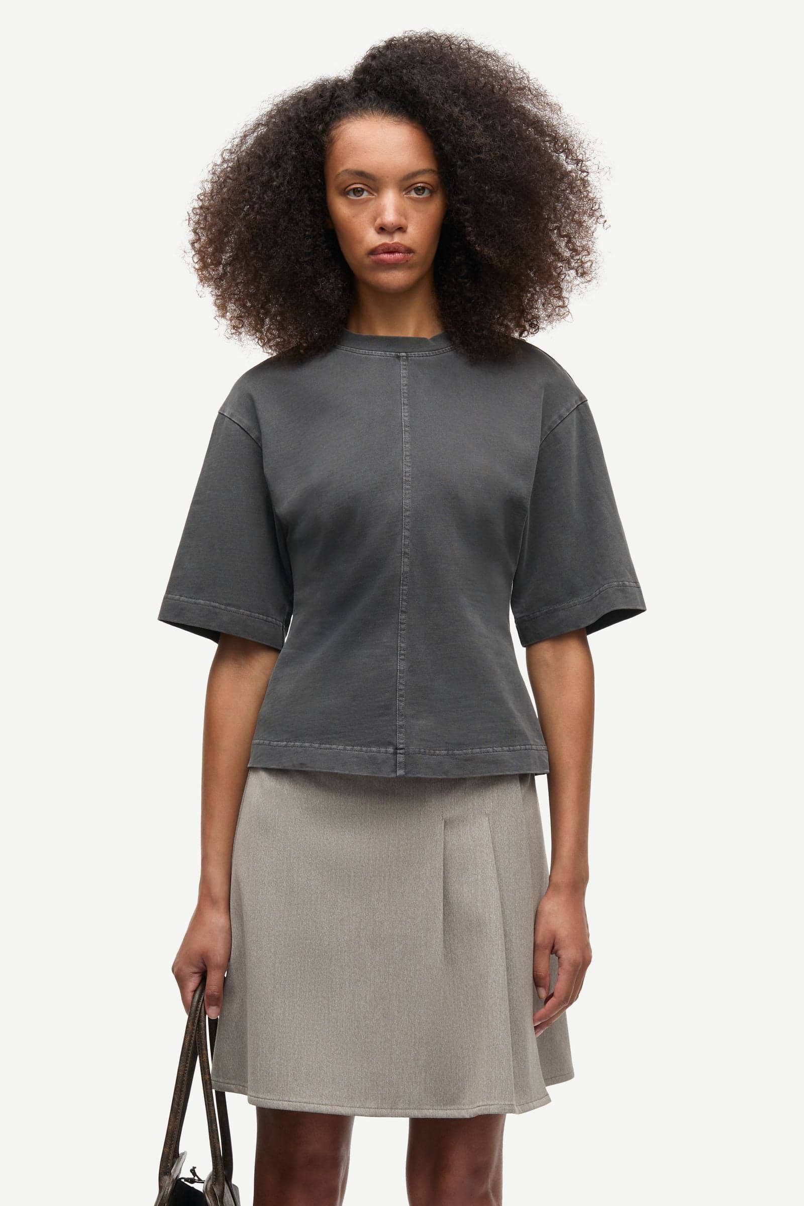 Saheaven skirt 15496 Lead Gray Mel.