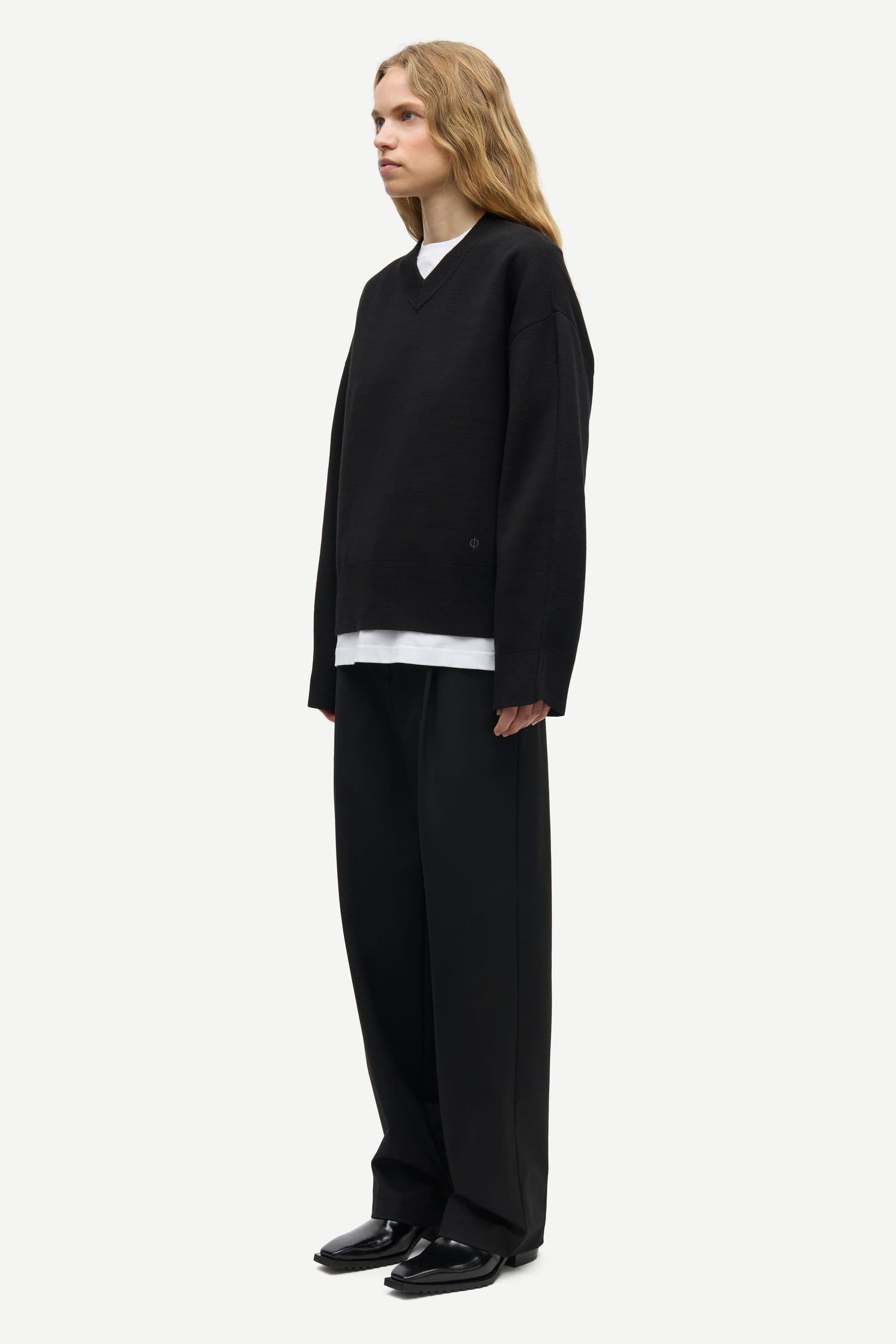 Salissy v-neck 15825 Black