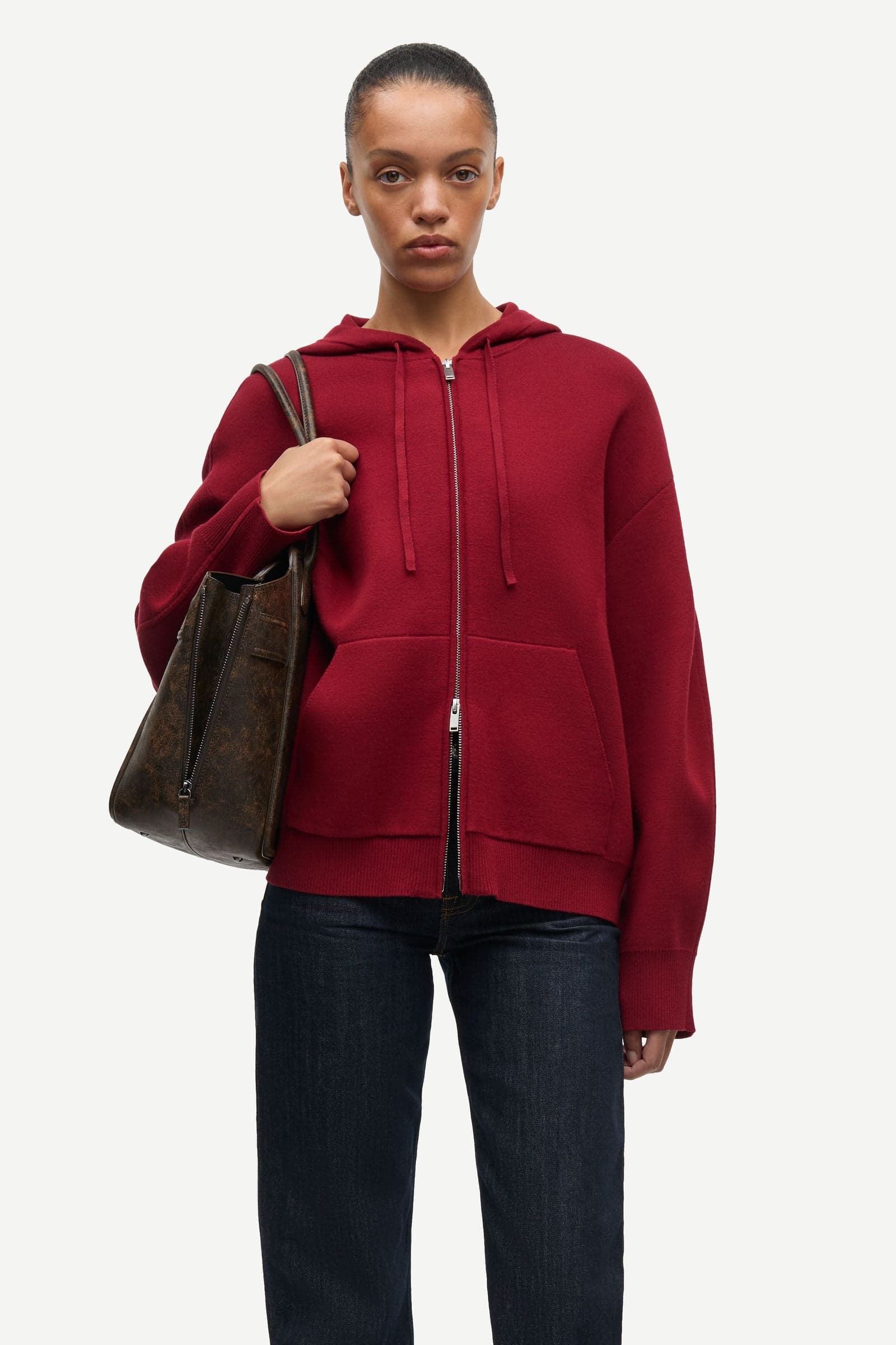 Salissy hoodie 15825 Sun-Dried Tomato