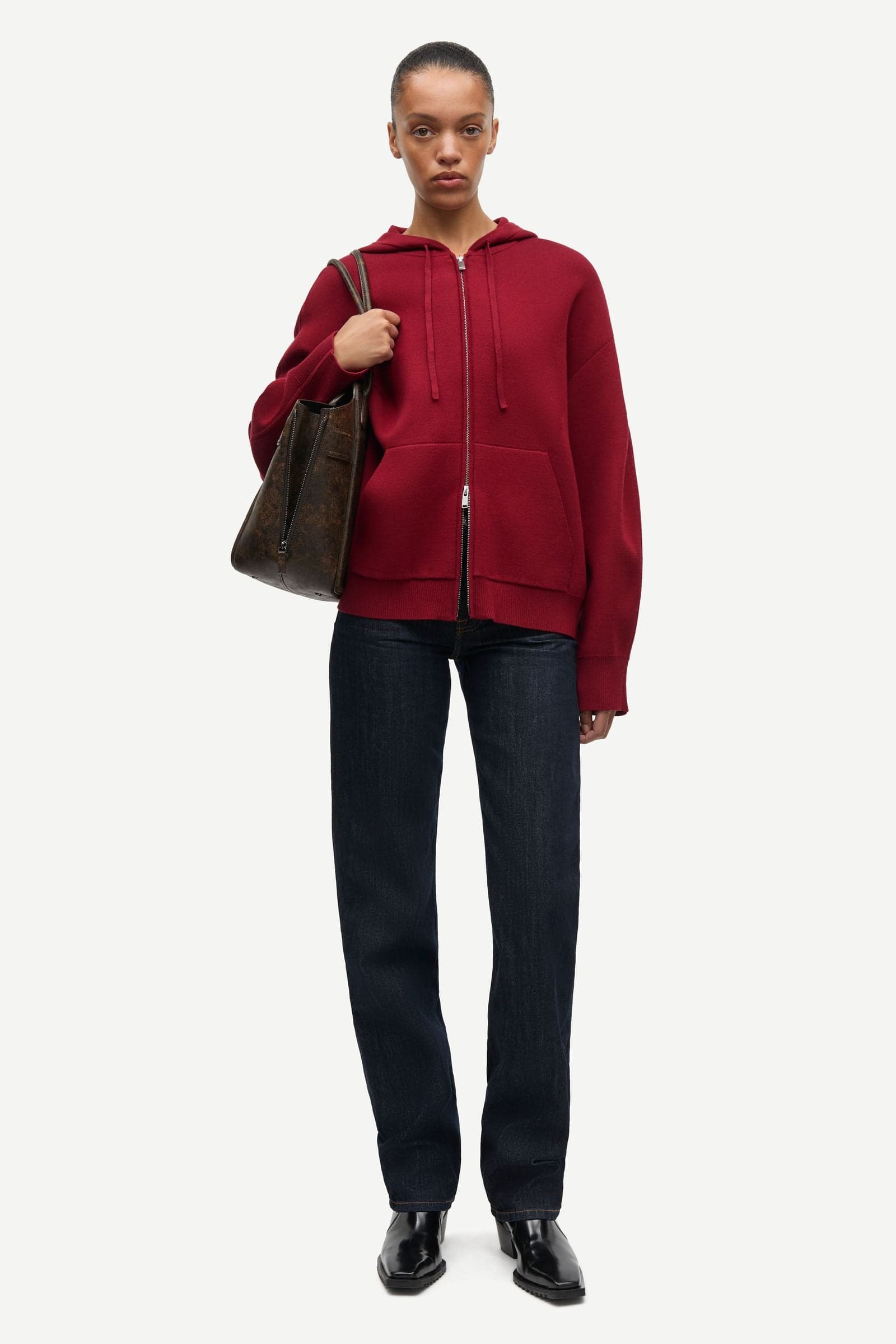 Salissy hoodie 15825 Sun-Dried Tomato