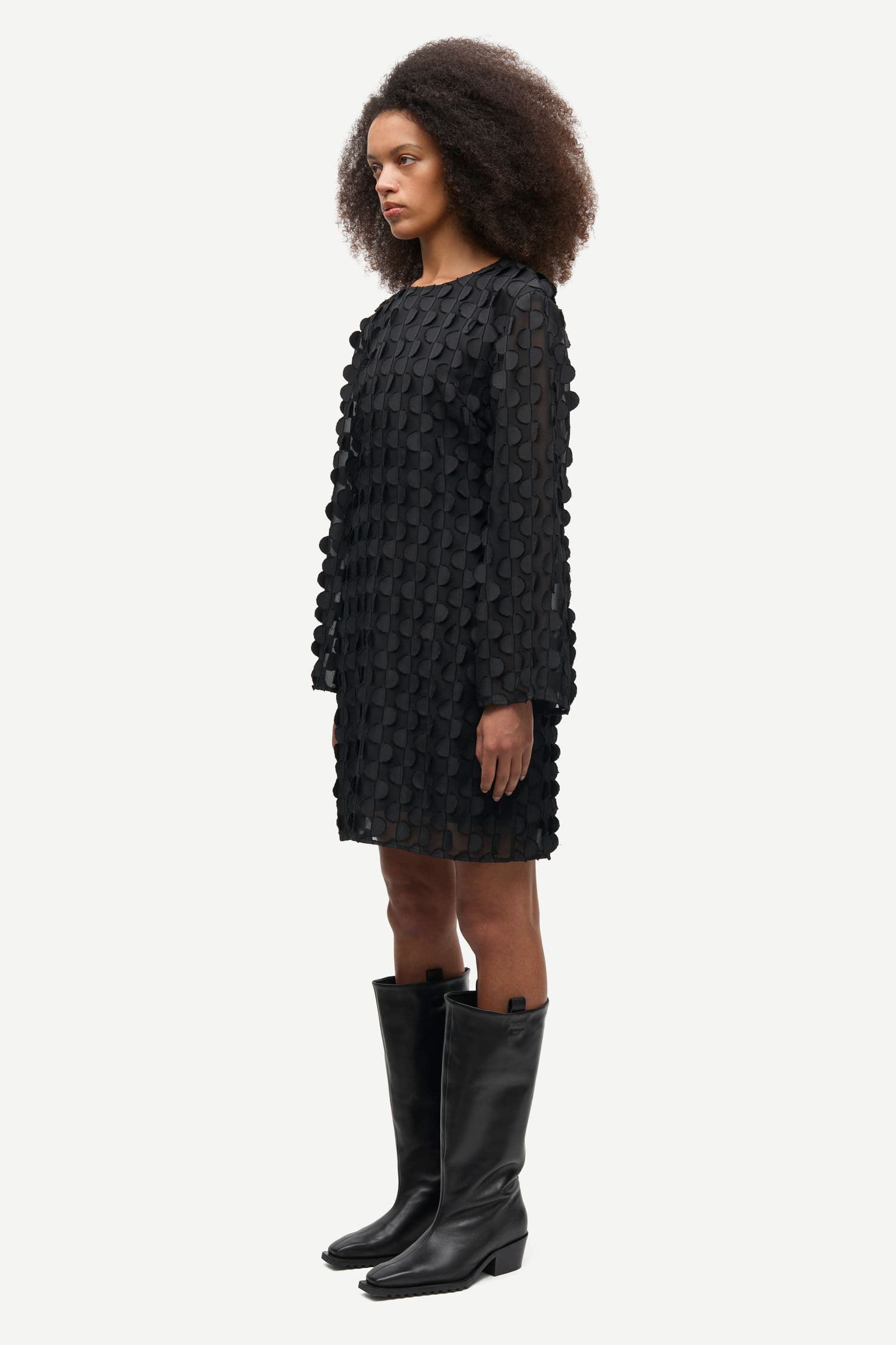 Saclovers ss dress 16183 Black