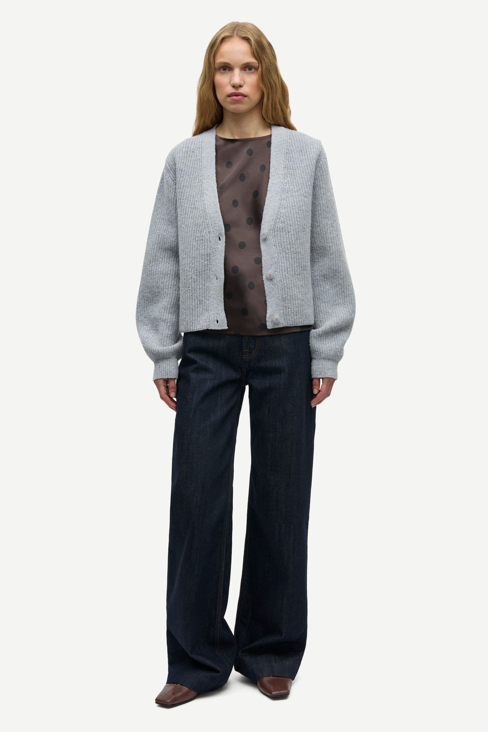 Sapolly cardigan 15724 Frozen Fjord