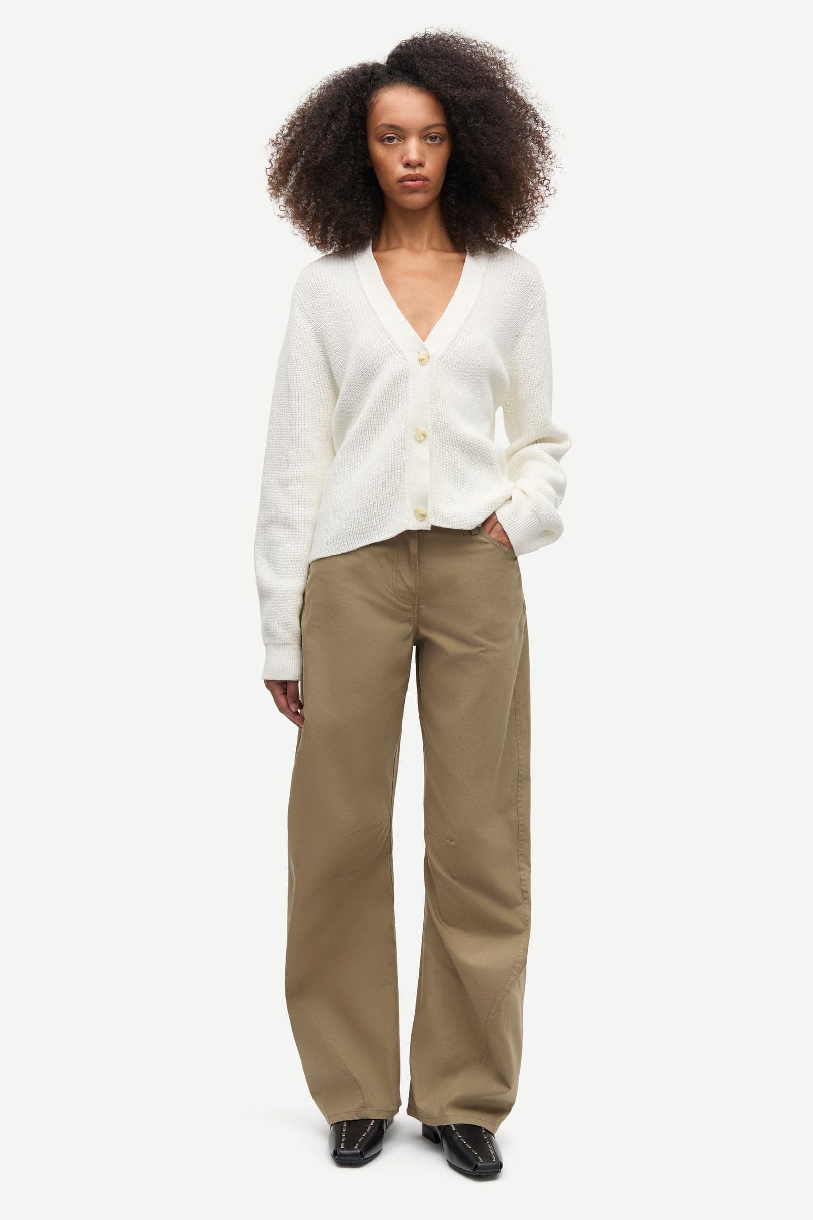 Sapolly cardigan 16217 Egret