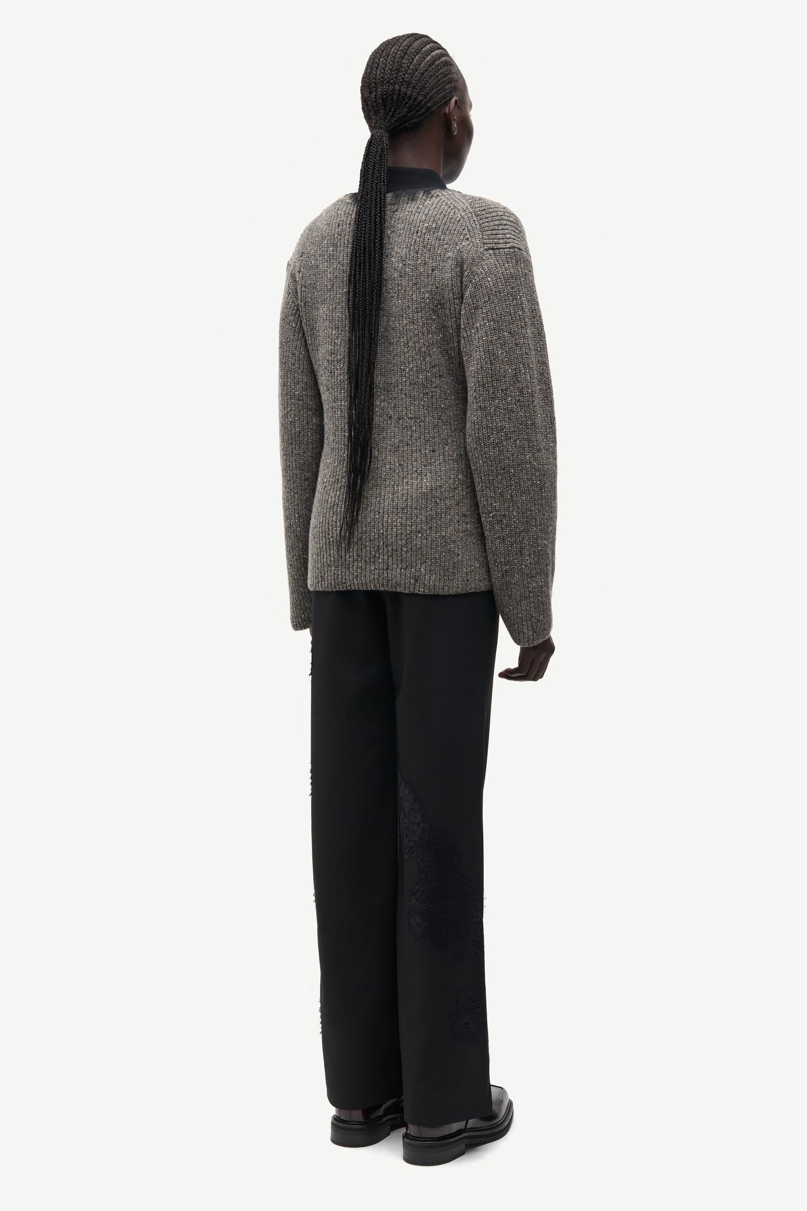 Saamanda cardigan 15724 Lead Gray Mel.