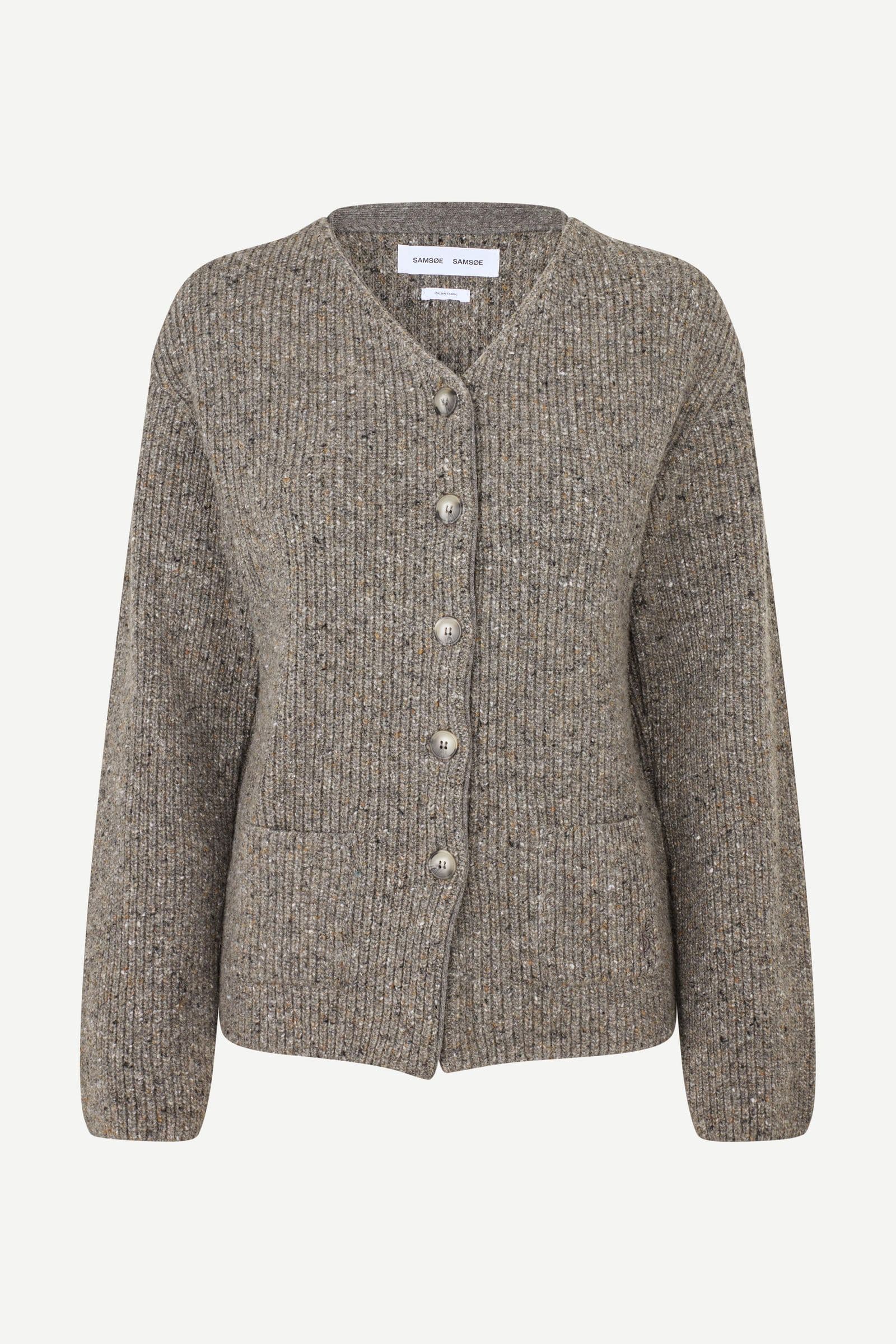Saamanda cardigan 15724 Lead Gray Mel.