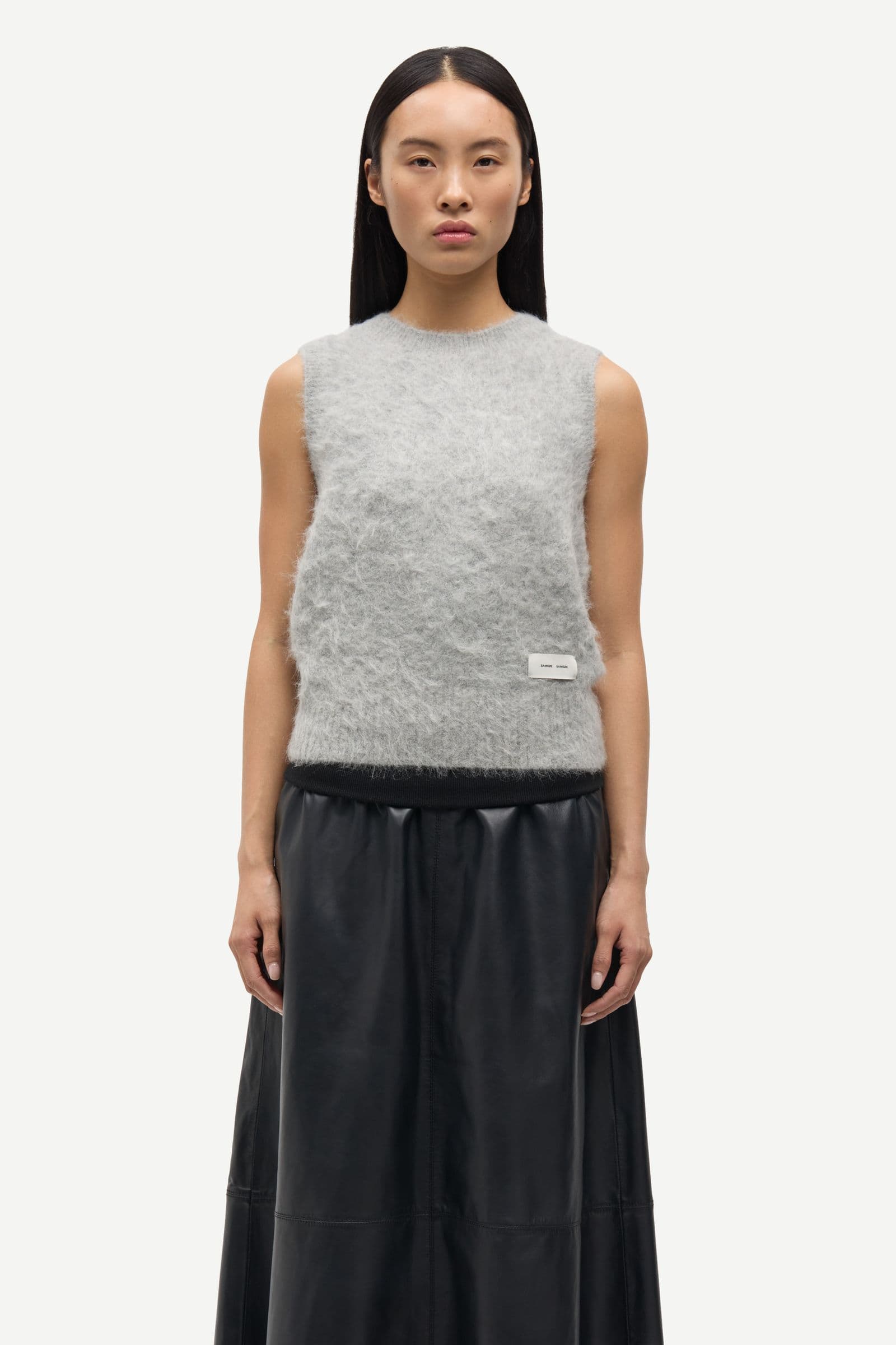 Saliss vest 16165 Grey mel.