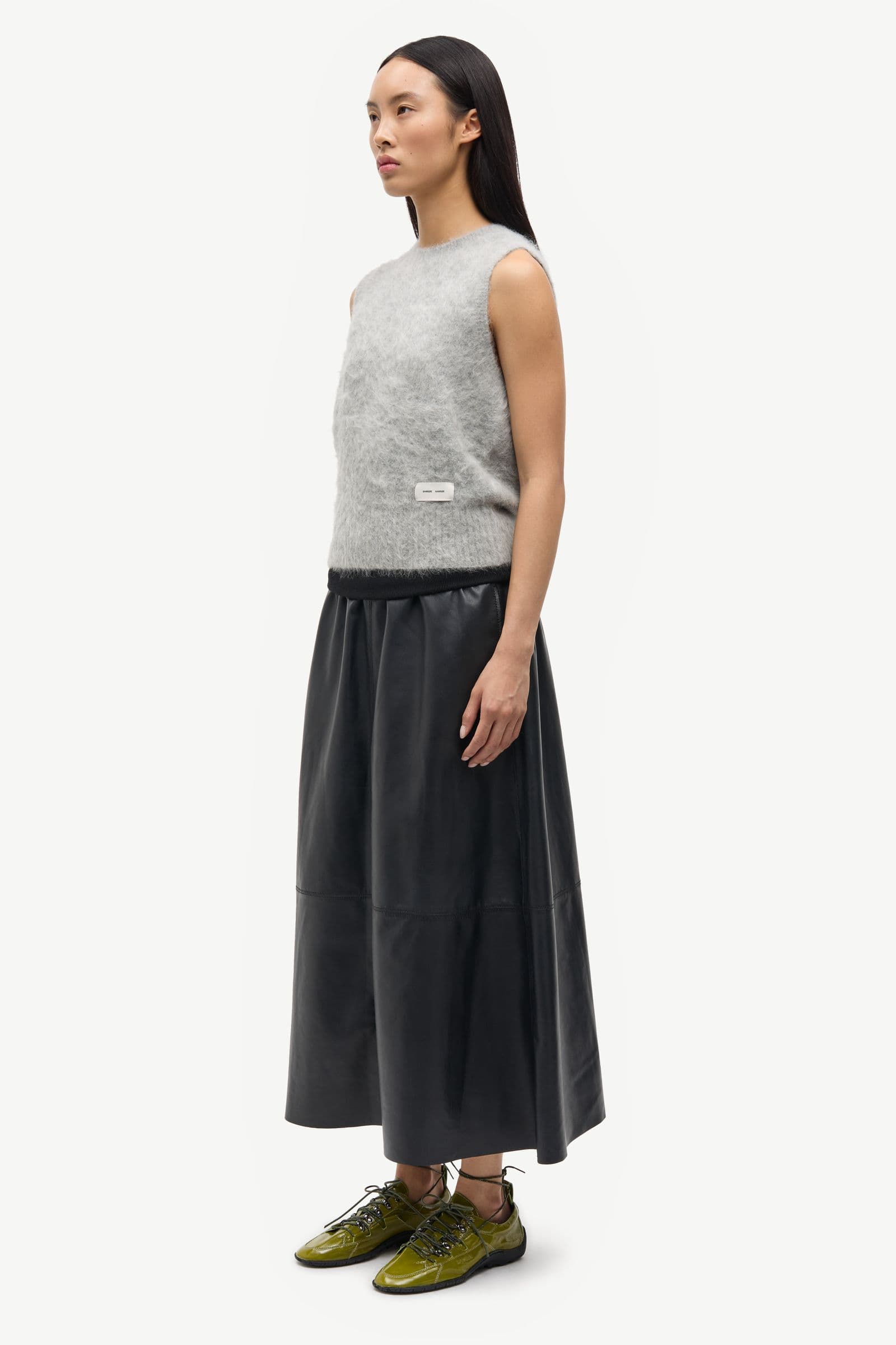Saliss vest 16165 Grey mel.