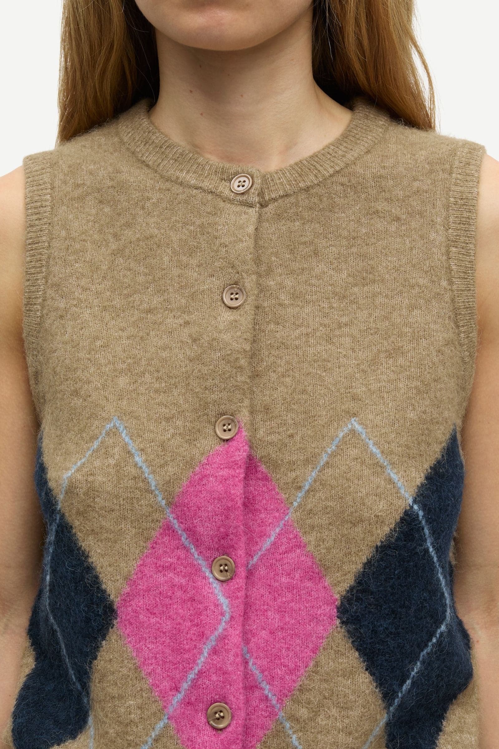Sanoura vest 15556 Lead Gray