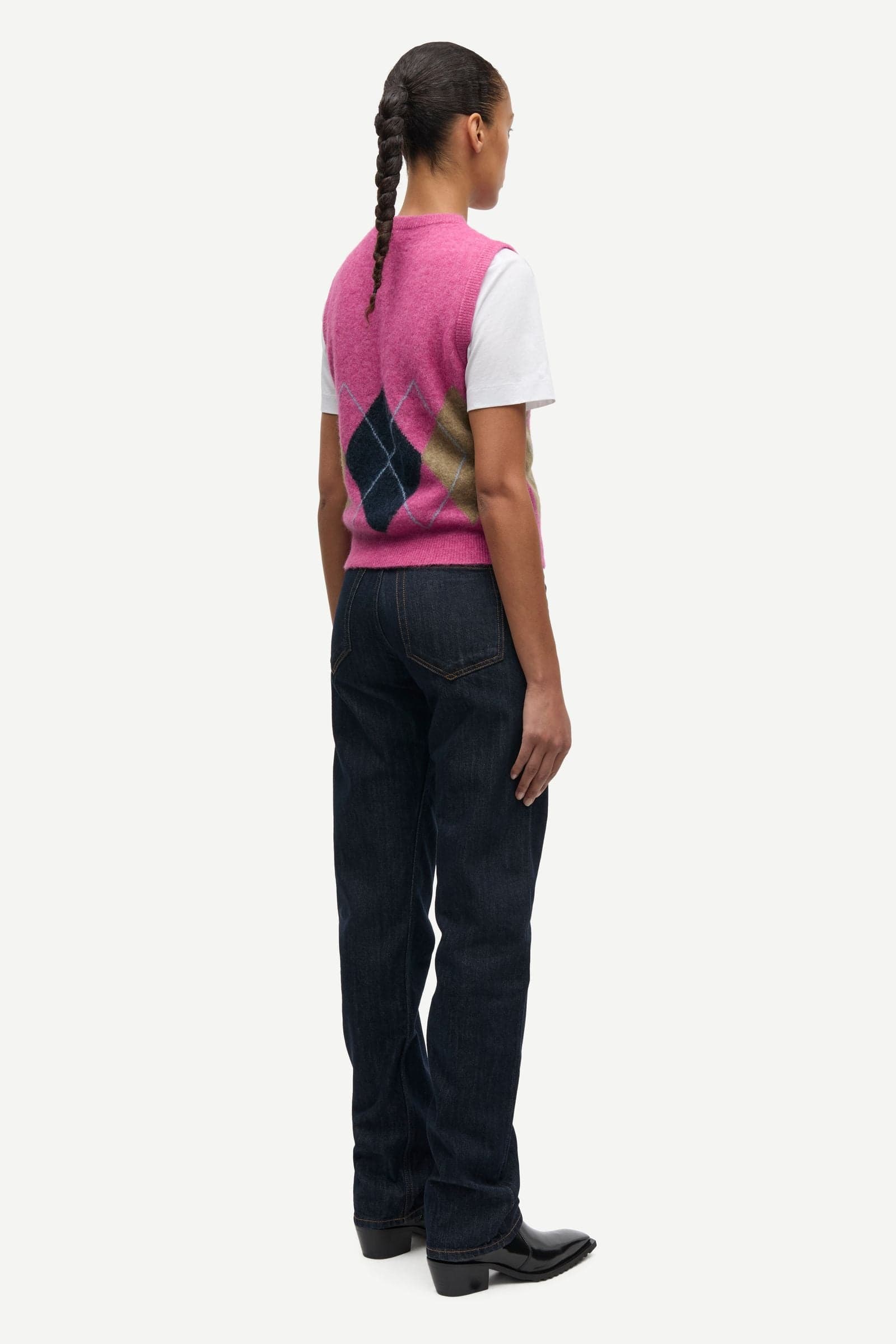 Sanoura vest 15556 Red Violet