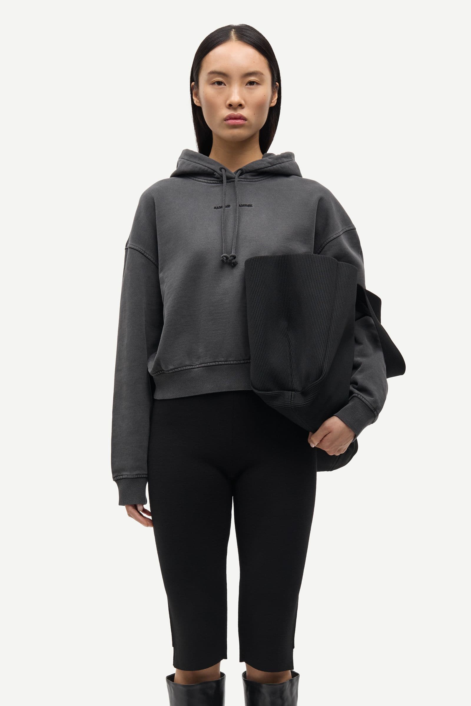 Saseven hoodie 15697 Black Pigment