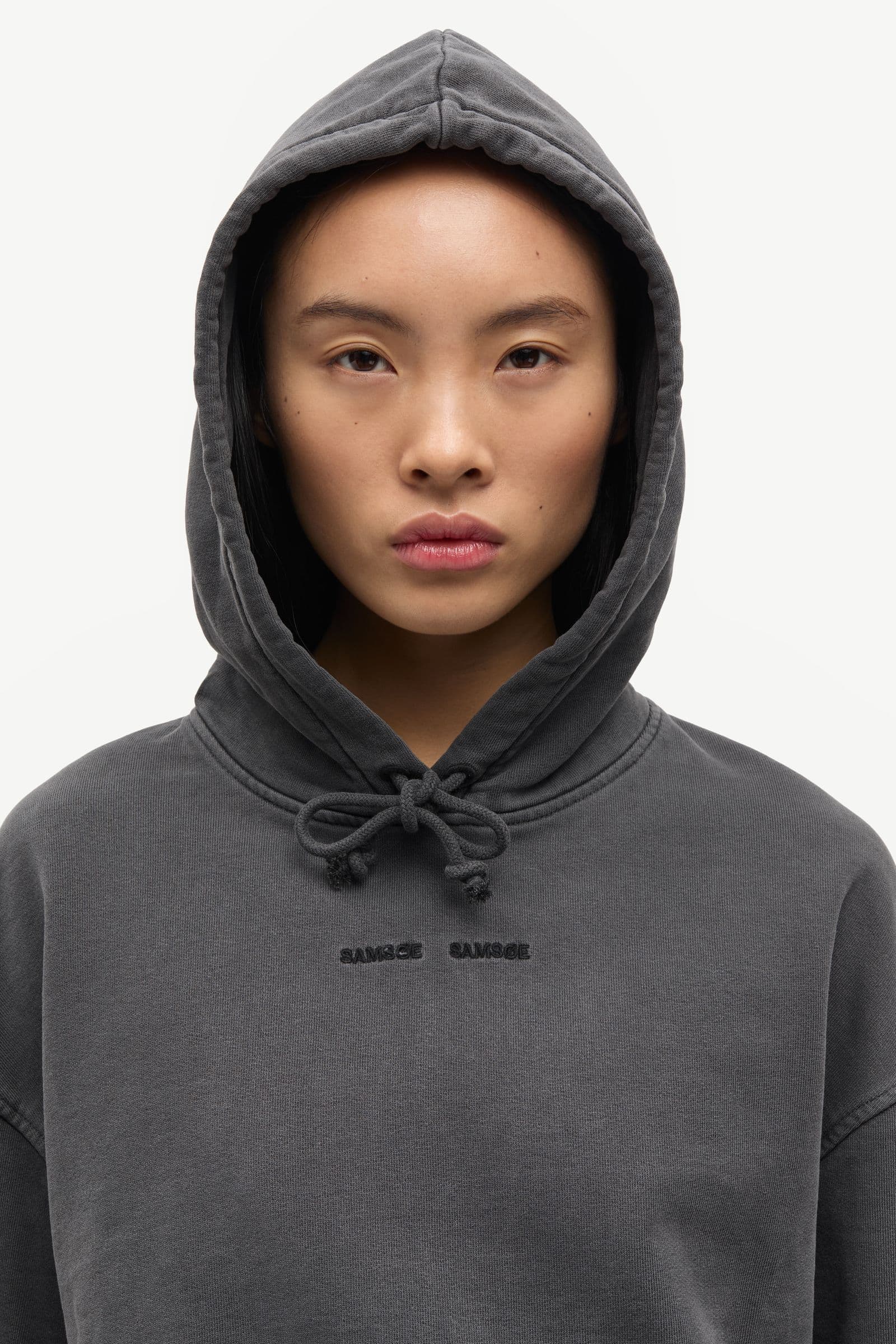 Saseven hoodie 15697 Black Pigment